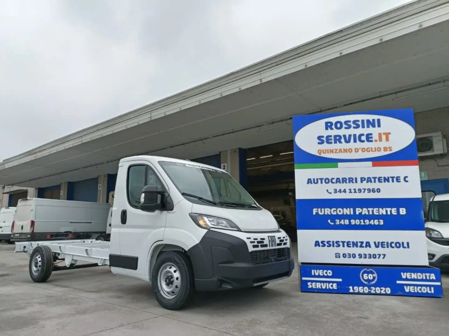 Fiat Ducato DUCATO MAXI L4H1 NUOVO A TELAIO XL 180 cv Blanc - 1