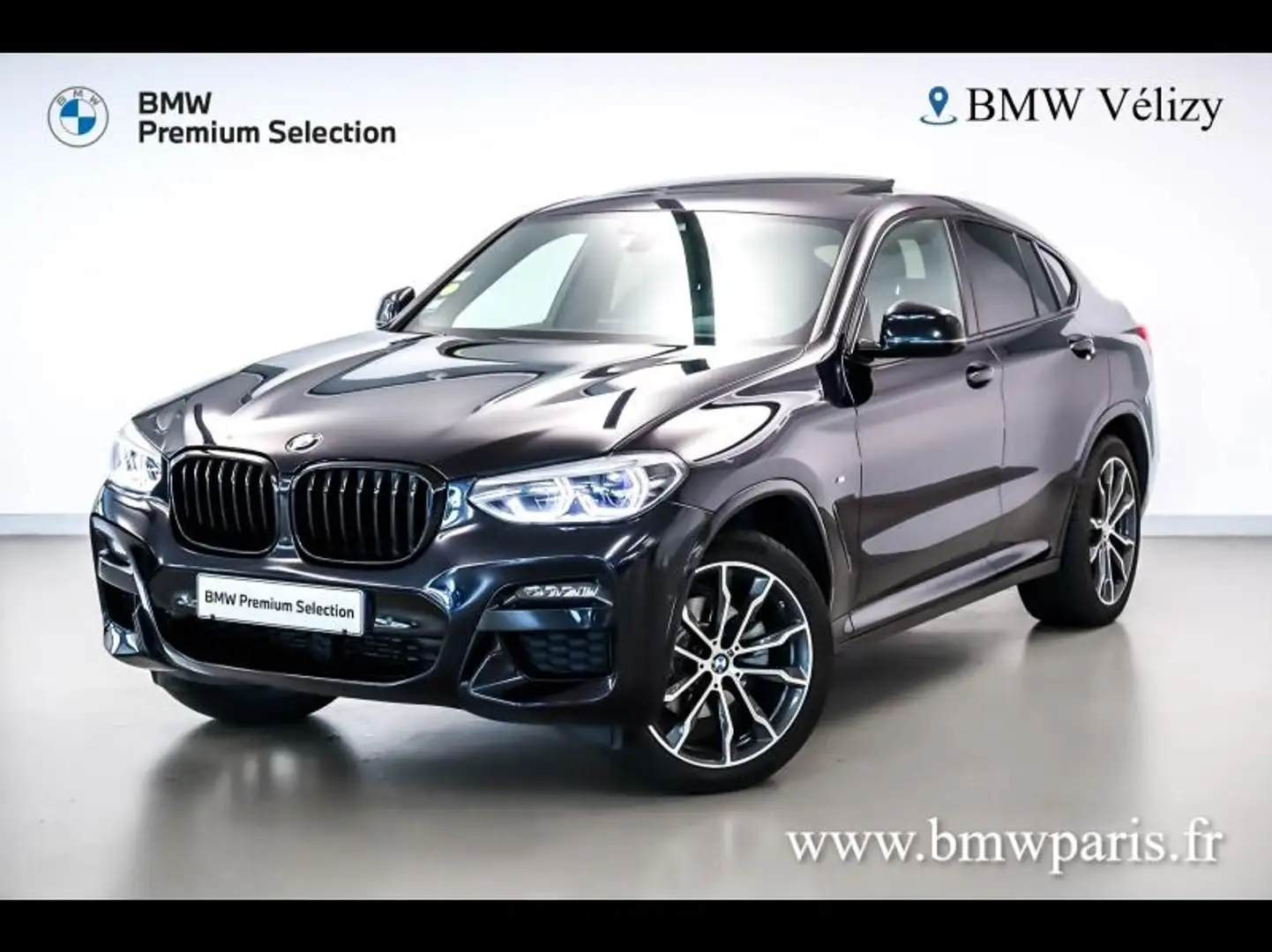 BMW X4 xDrive20d 190ch M Sport Euro6d-T 131g Noir - 1