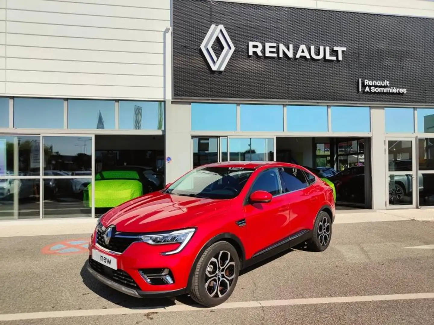 Renault Arkana 1.6 E-Tech 145ch Intens -21B Rouge - 1
