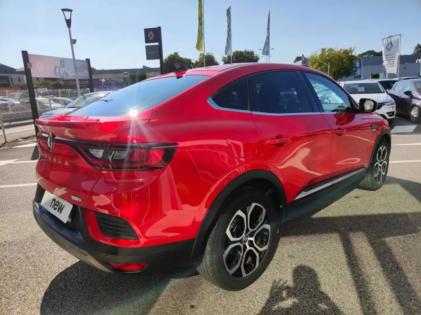 Renault Arkana 1.6 E-Tech 145ch Intens -21B Rouge - 2