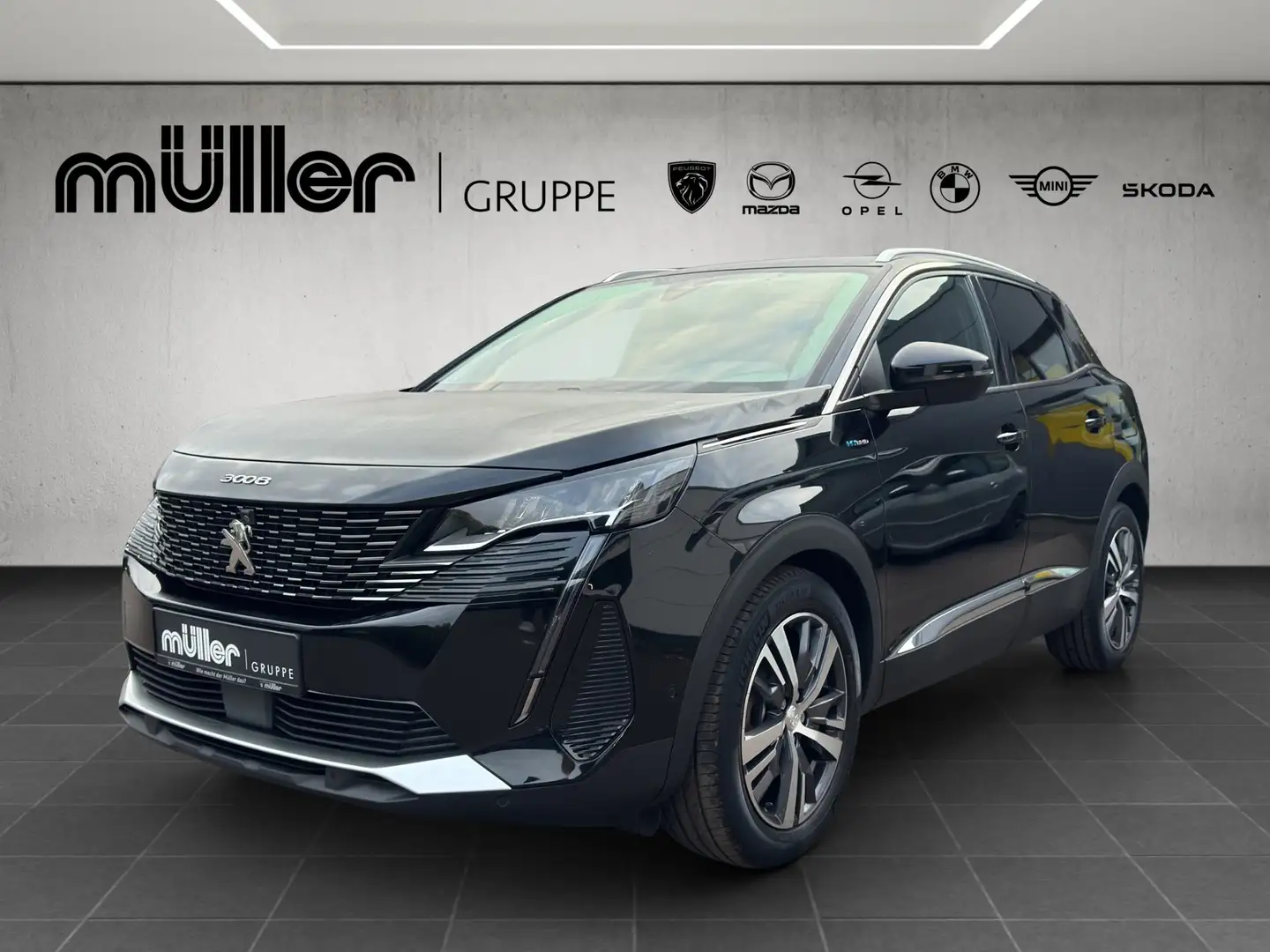 Peugeot 3008 225 Hybrid 225 Allure Pack Noir - 1