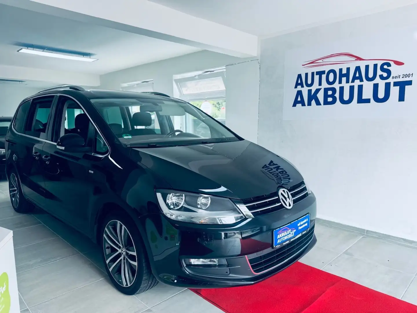 Volkswagen Sharan Cup BMT*Finanzierung+Garantie+Inspektion* Noir - 1