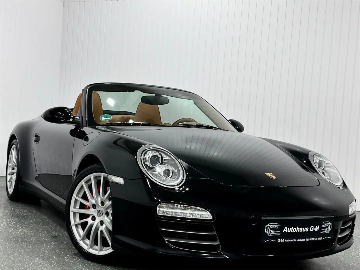 Porsche 997 /911 Carrera 4 S Cabrio/DE-FZG/U-FREI/TOP-ZDT Schwarz - 1
