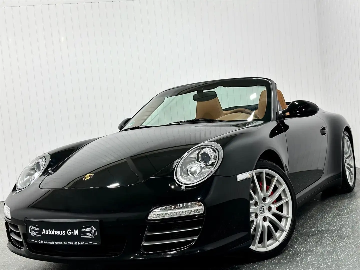 Porsche 997 /911 Carrera 4 S Cabrio/DE-FZG/U-FREI/TOP-ZDT Schwarz - 2