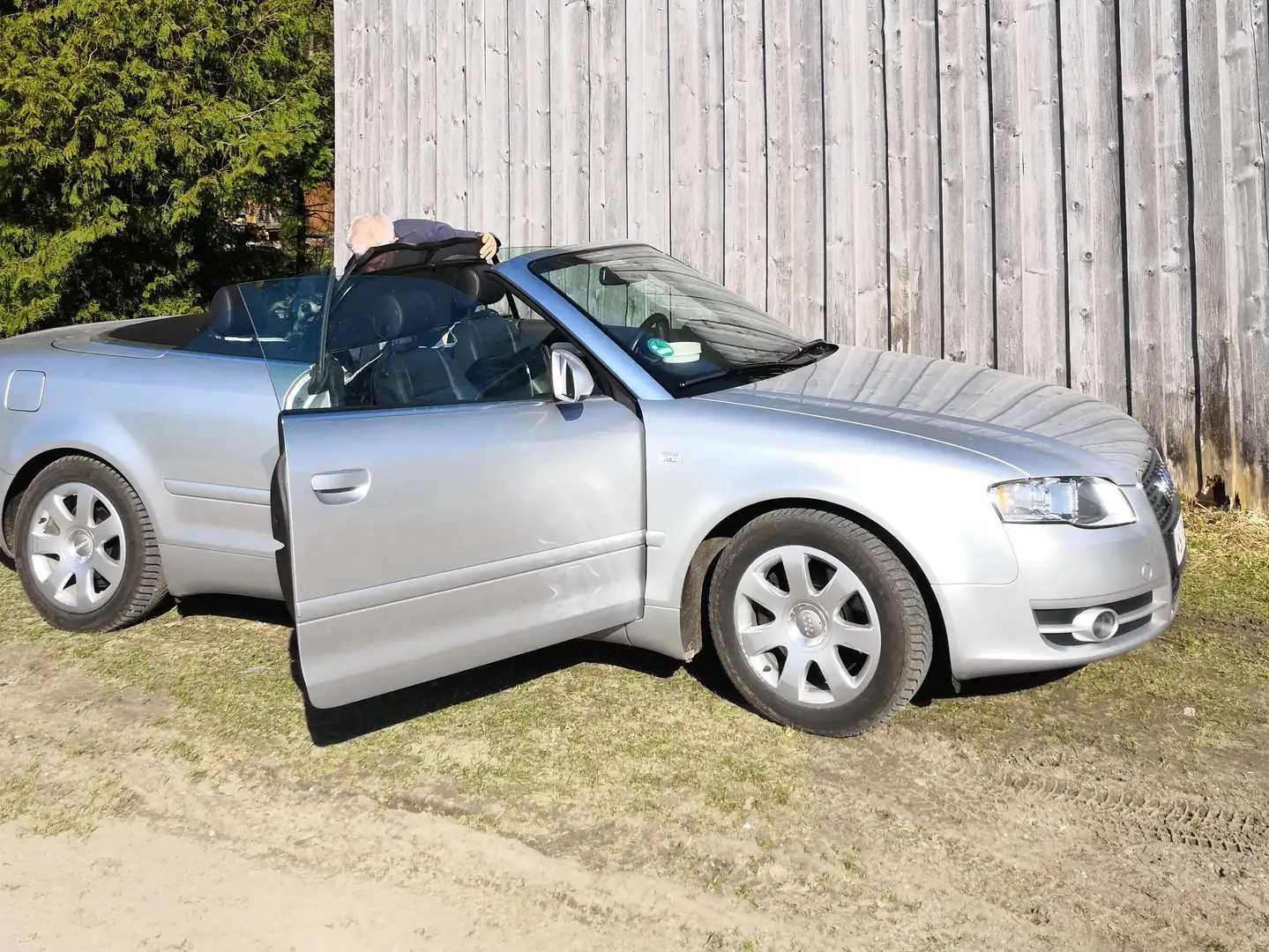 Audi A4 Cabriolet  A4 Silber - 2