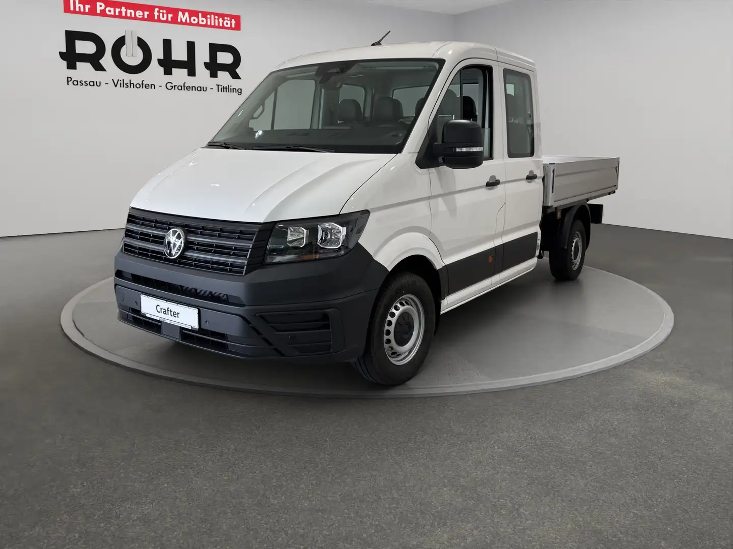 Volkswagen Crafter 35 Fahrgestell Doppelkabine Motor: 2.0 l T Blanc - 2