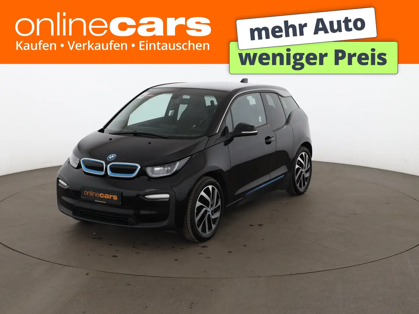 BMW i3 42kWh Aut LED NAVI SITZHZG R-CAM WAERMEPUMPE Schwarz - 1
