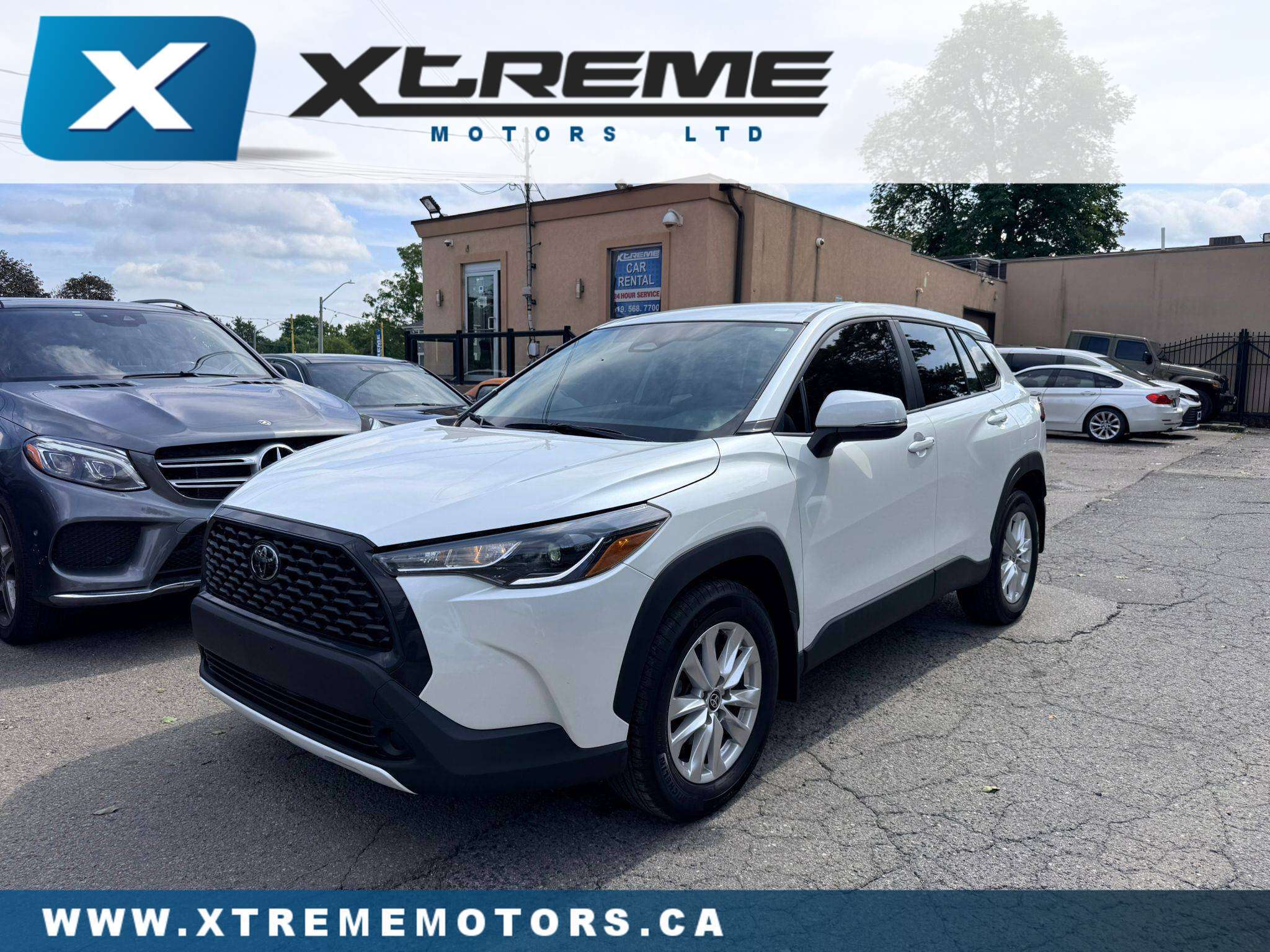 White 2024 Toyota Corolla Cross SUV / Crossover All-Wheel Drive Automatic