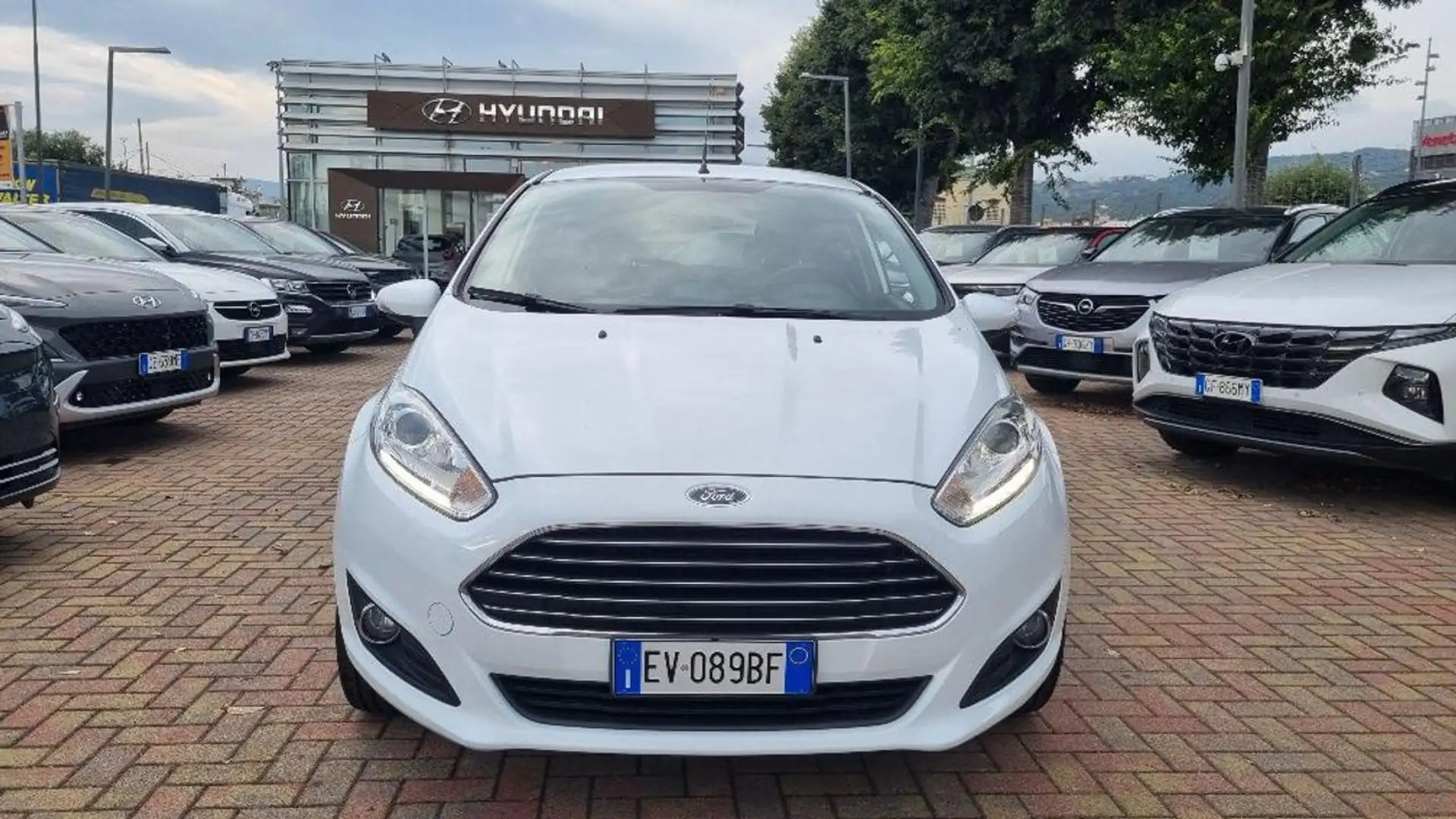 Ford Fiesta 1.4 5p. Bz.- GPL Titanium Bianco - 1