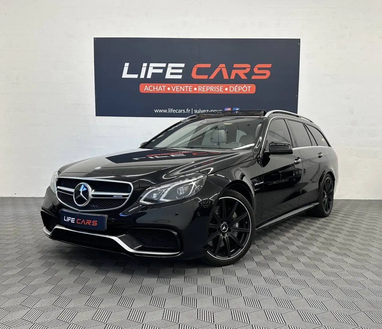 Mercedes-Benz E 63 AMG IV (W212) 63 AMG 4Matic 2014 557ch 7G-Tronic Plus  Noir - 1