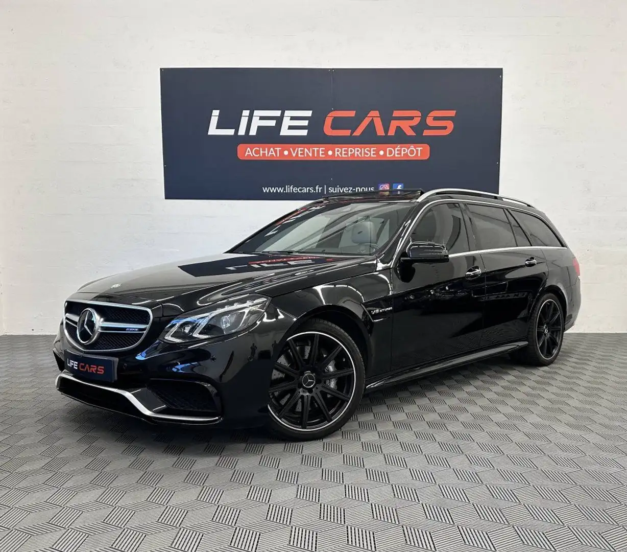 Mercedes-Benz E 63 AMG IV (W212) 63 AMG 4Matic 2014 557ch 7G-Tronic Plus  Noir - 2