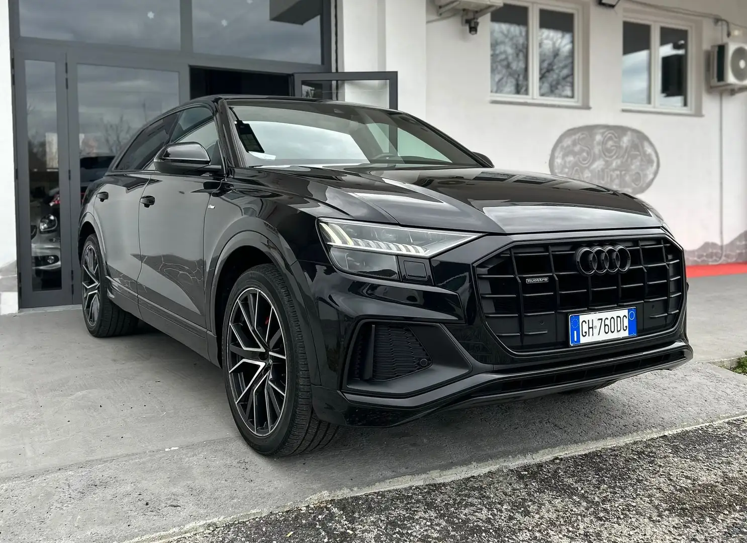 Audi Q8 50 3.0 tdi mhev S line Sport quattro tiptronic Nero - 1