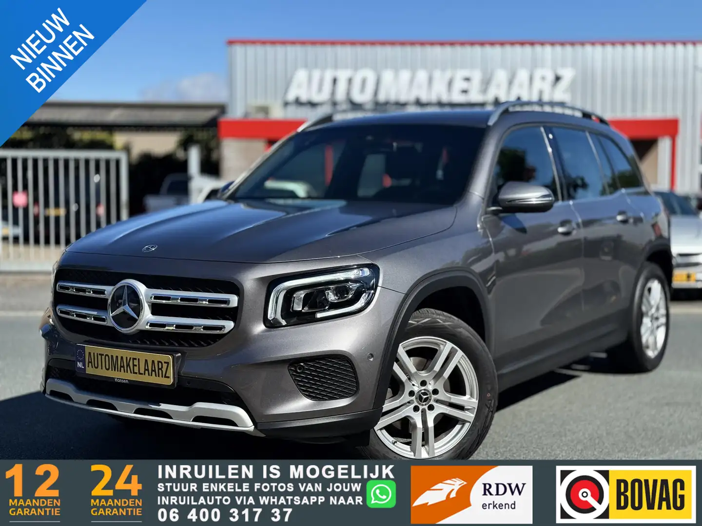 Mercedes-Benz GLB 200 Business Solution Luxury 7 PERSONEN NAP Grau - 1