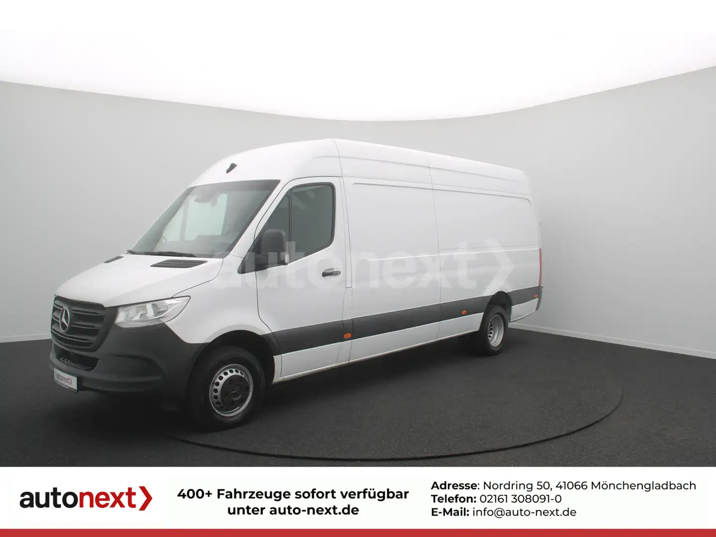 Mercedes-Benz Sprinter 516 Automatik *MAXI* KAMERA+STANDHZG 7365 Blanc - 1