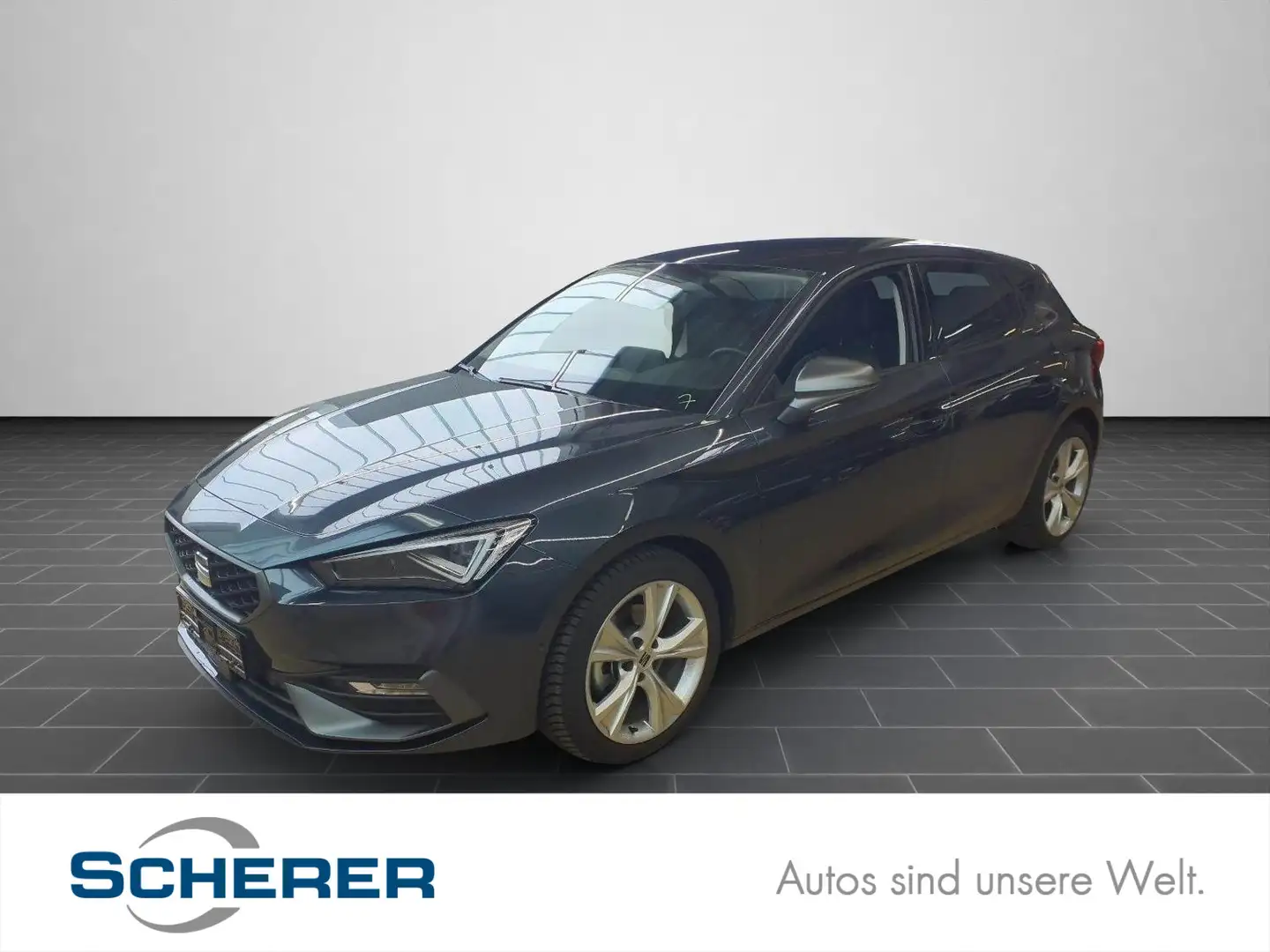 SEAT Leon 1,5 eTSI FR-Line DSG NAVI/LED/Rückfahrkamer Grau - 1