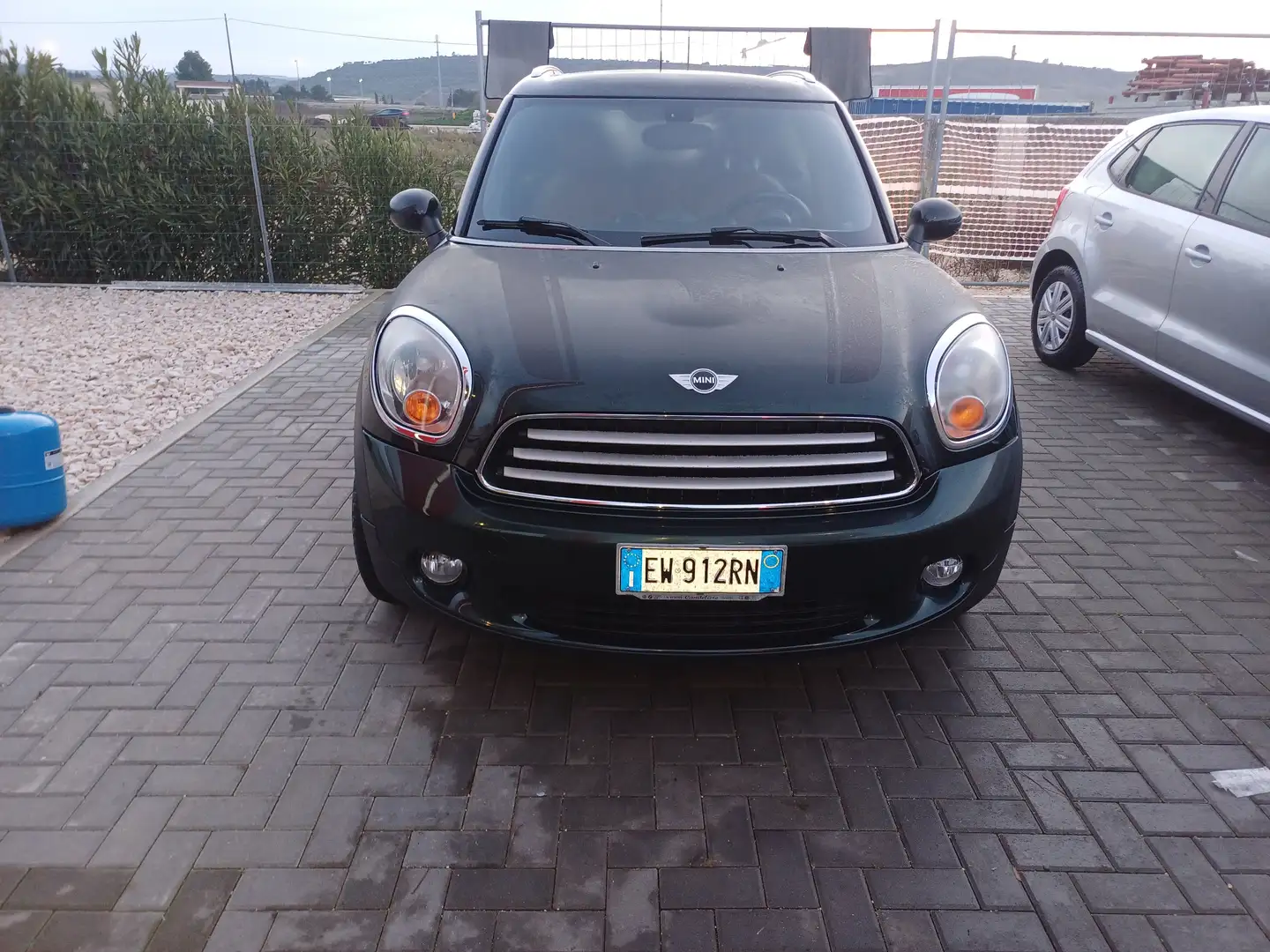 MINI Cooper D Countryman Mini Countryman R60 1.6 TETTO-PELLE-SED.RISCALDATI Verde - 2