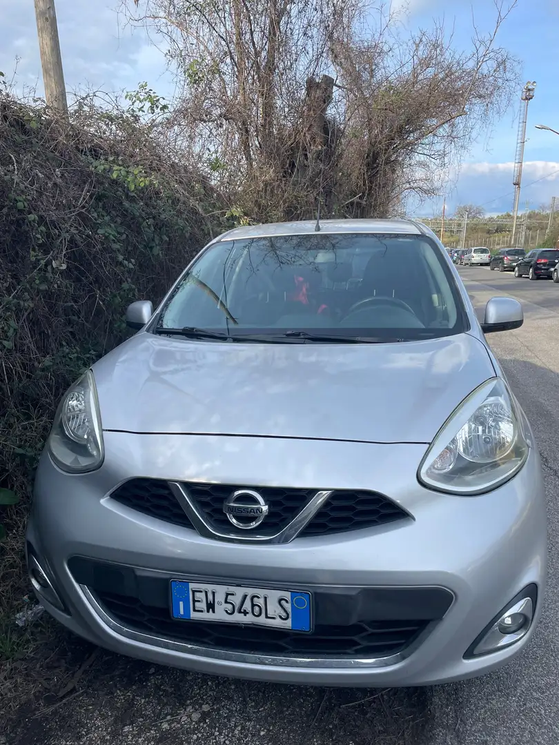 Nissan Micra Micra IV 2013 1.2 Acenta TPMS eco Gpl Grigio - 1