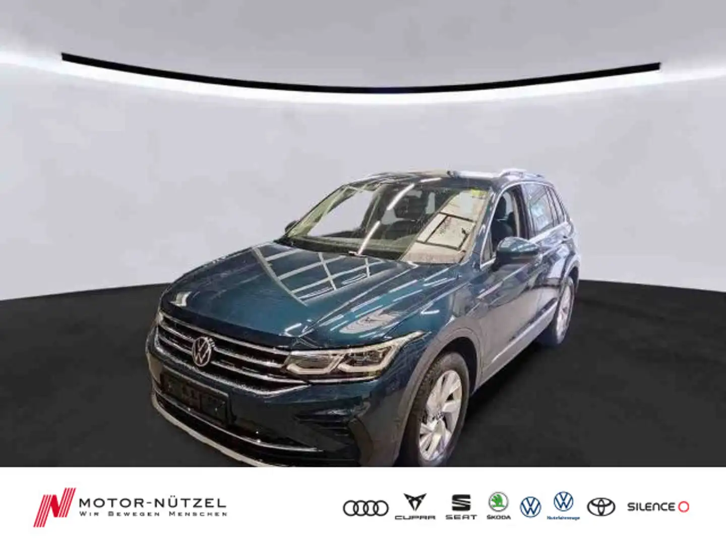 Volkswagen Tiguan 2.0 TSI DSG 4M ELEGANCE MATRIX+AHK+PANO Blau - 1