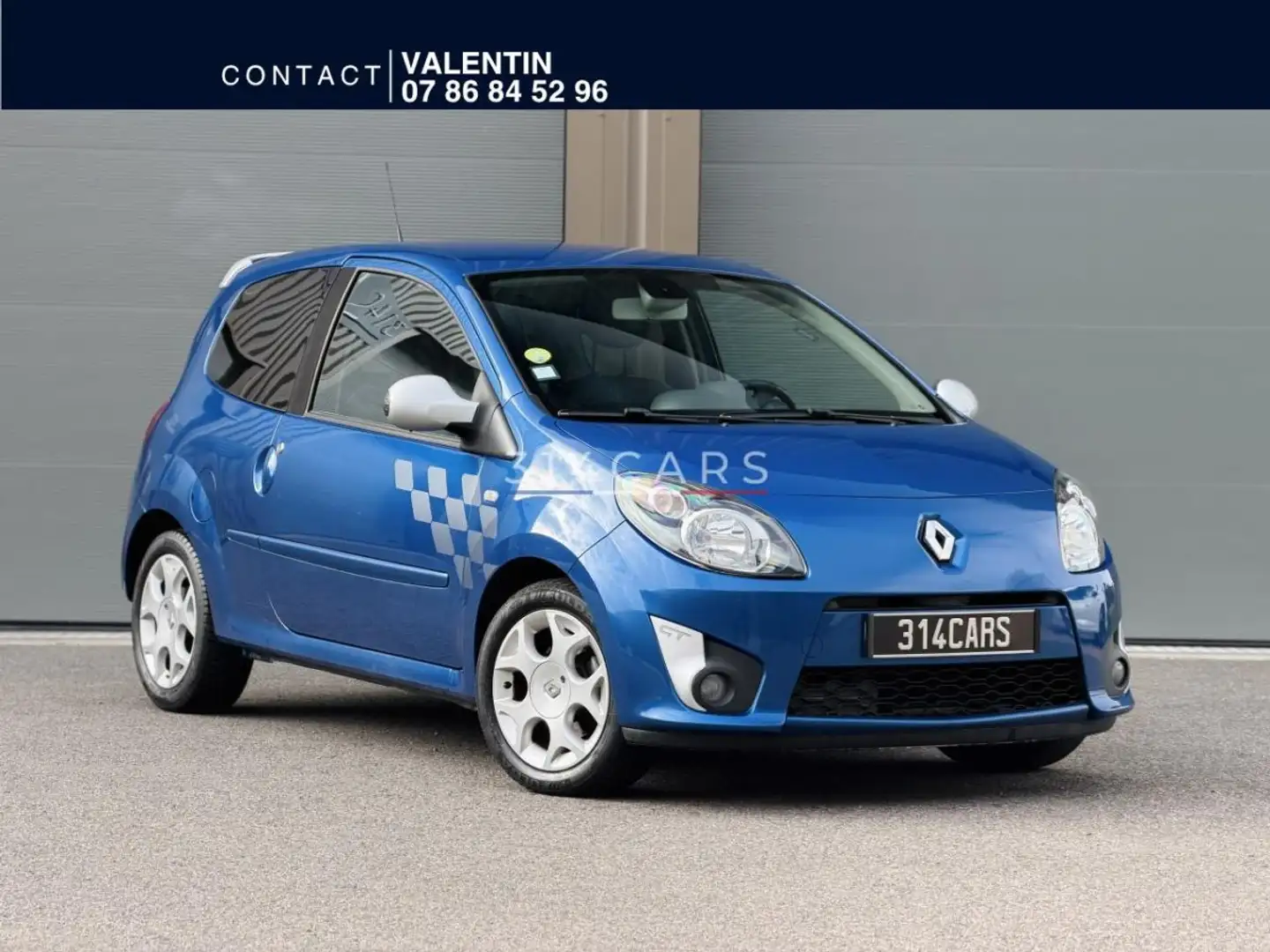 Renault Twingo II GT 1.2i TCe 100 - Garantie 6 mois Bleu - 1