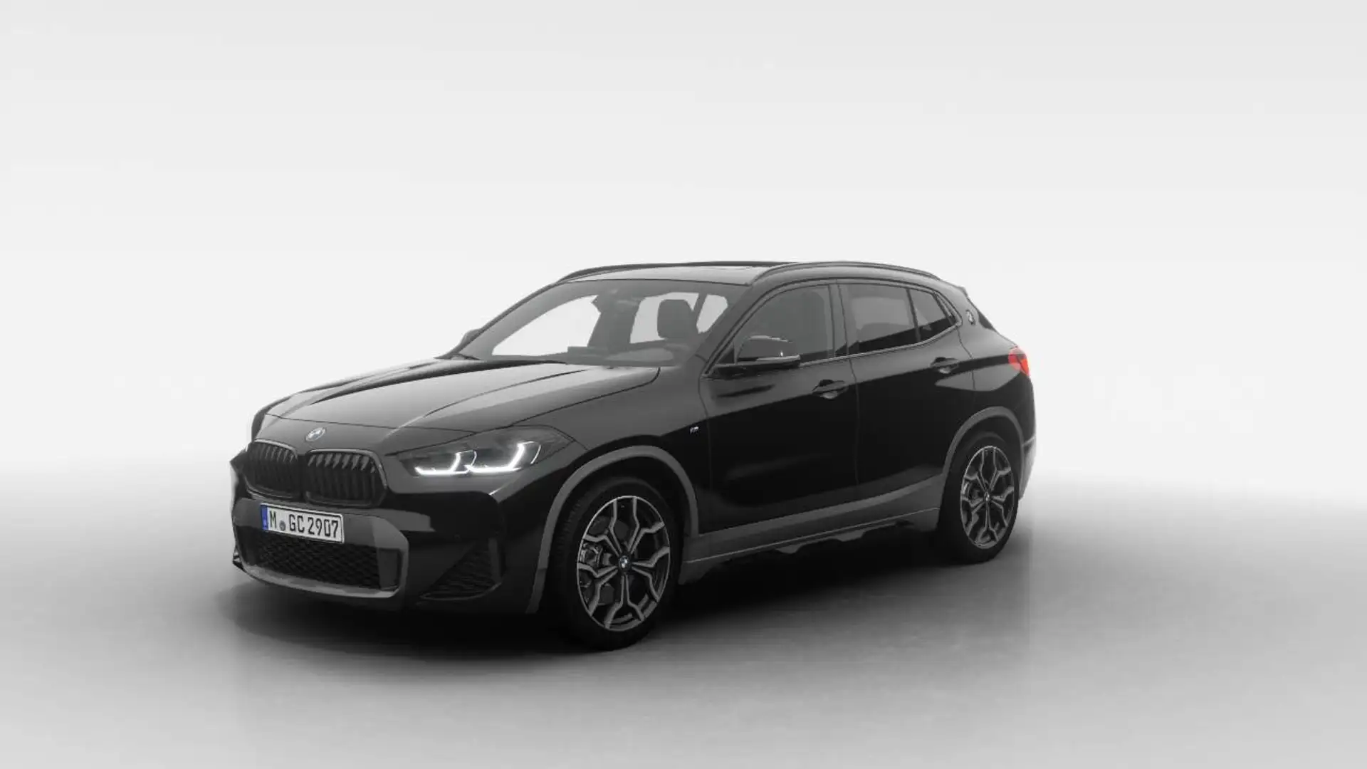 BMW X2 xDrive20d ///M-Sport X LED AHK ACC Pano RFK HUD Schwarz - 1