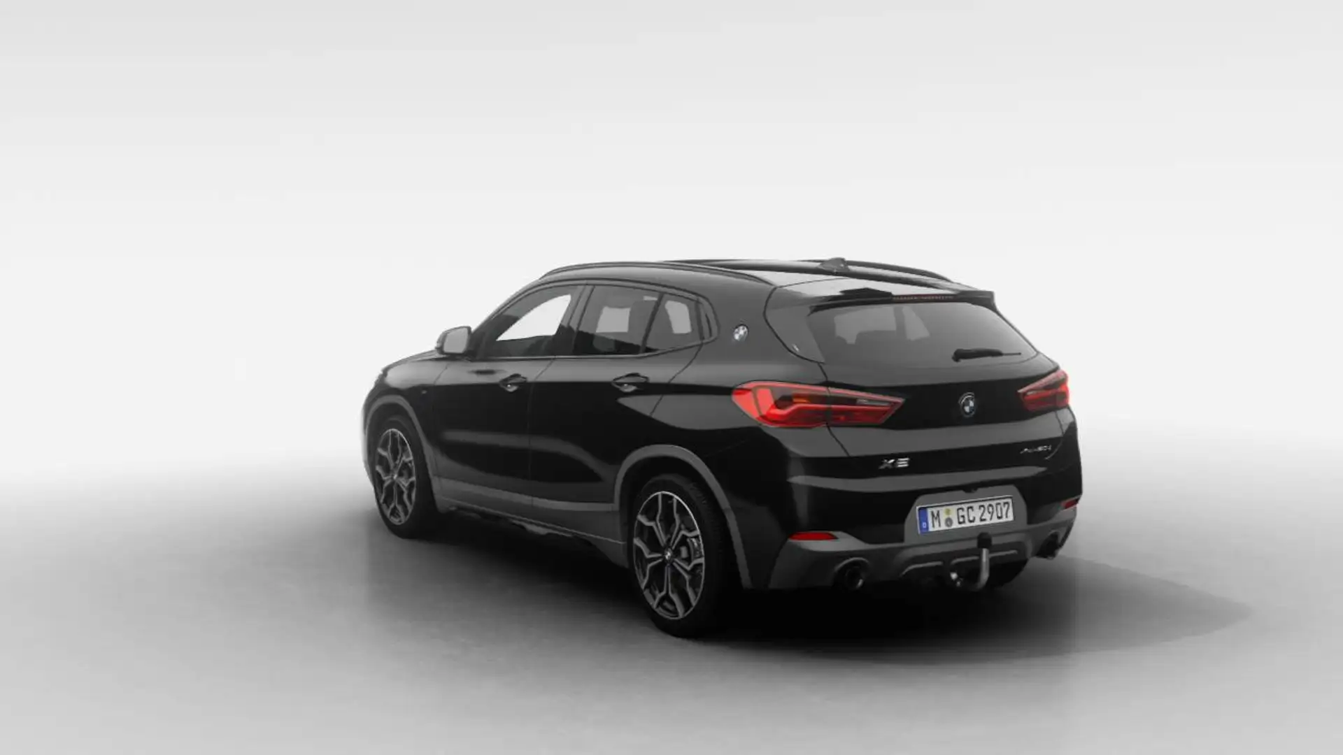 BMW X2 xDrive20d ///M-Sport X LED AHK ACC Pano RFK HUD Schwarz - 2