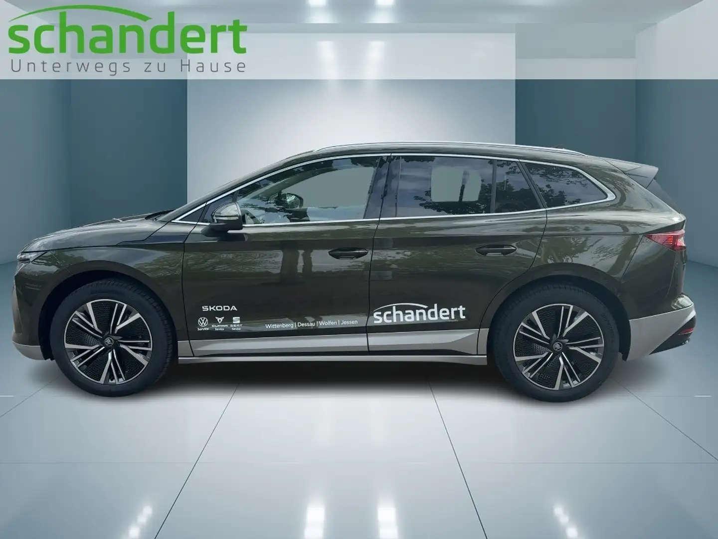 Skoda Enyaq 60 Loft Matrix Navi AHK 4xSHZ Klimaautomatik Grün - 2