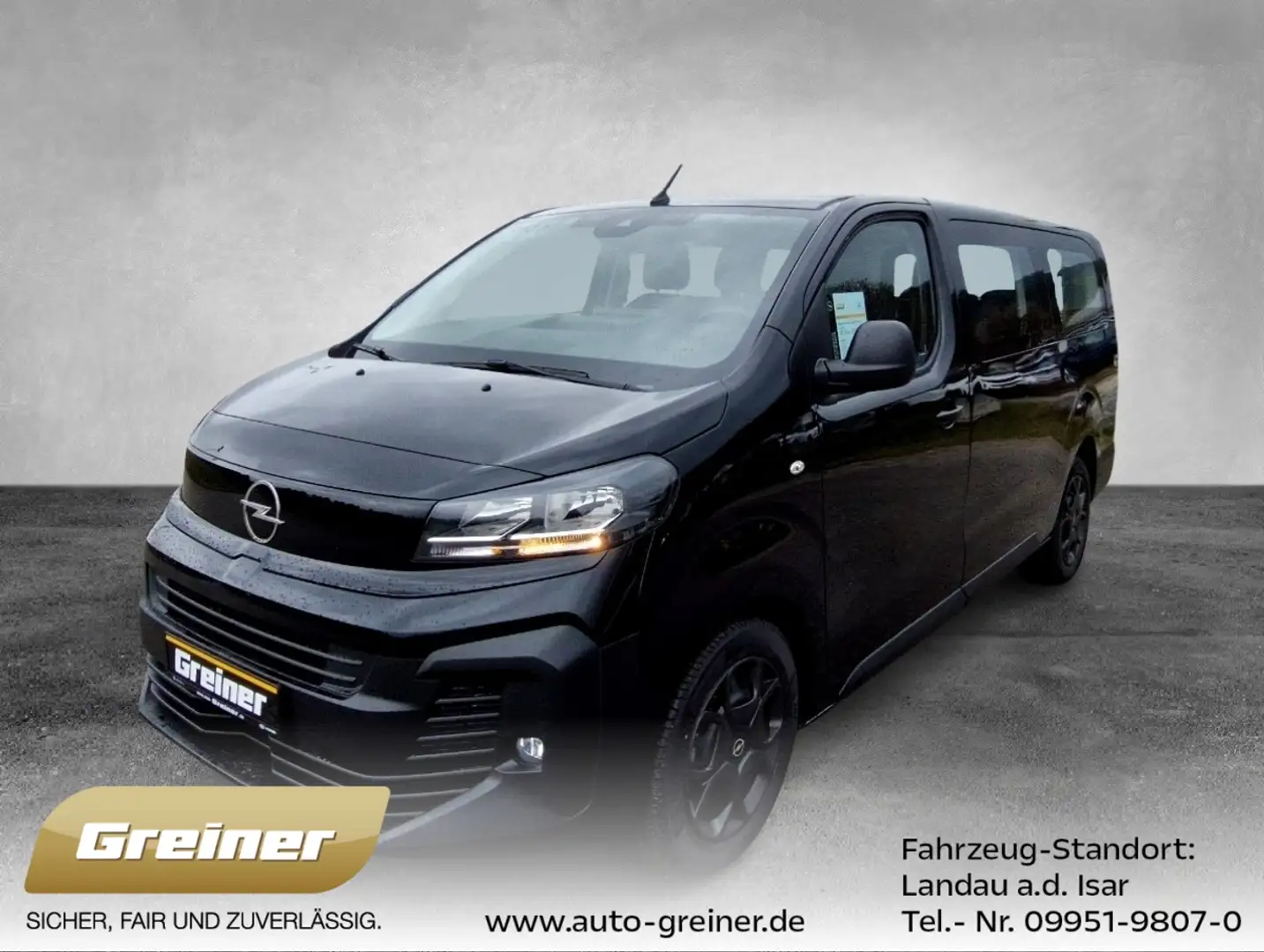 Opel Vivaro Combi L3 2.0 CDTi 130 kW 8-AT NAVI Noir - 1