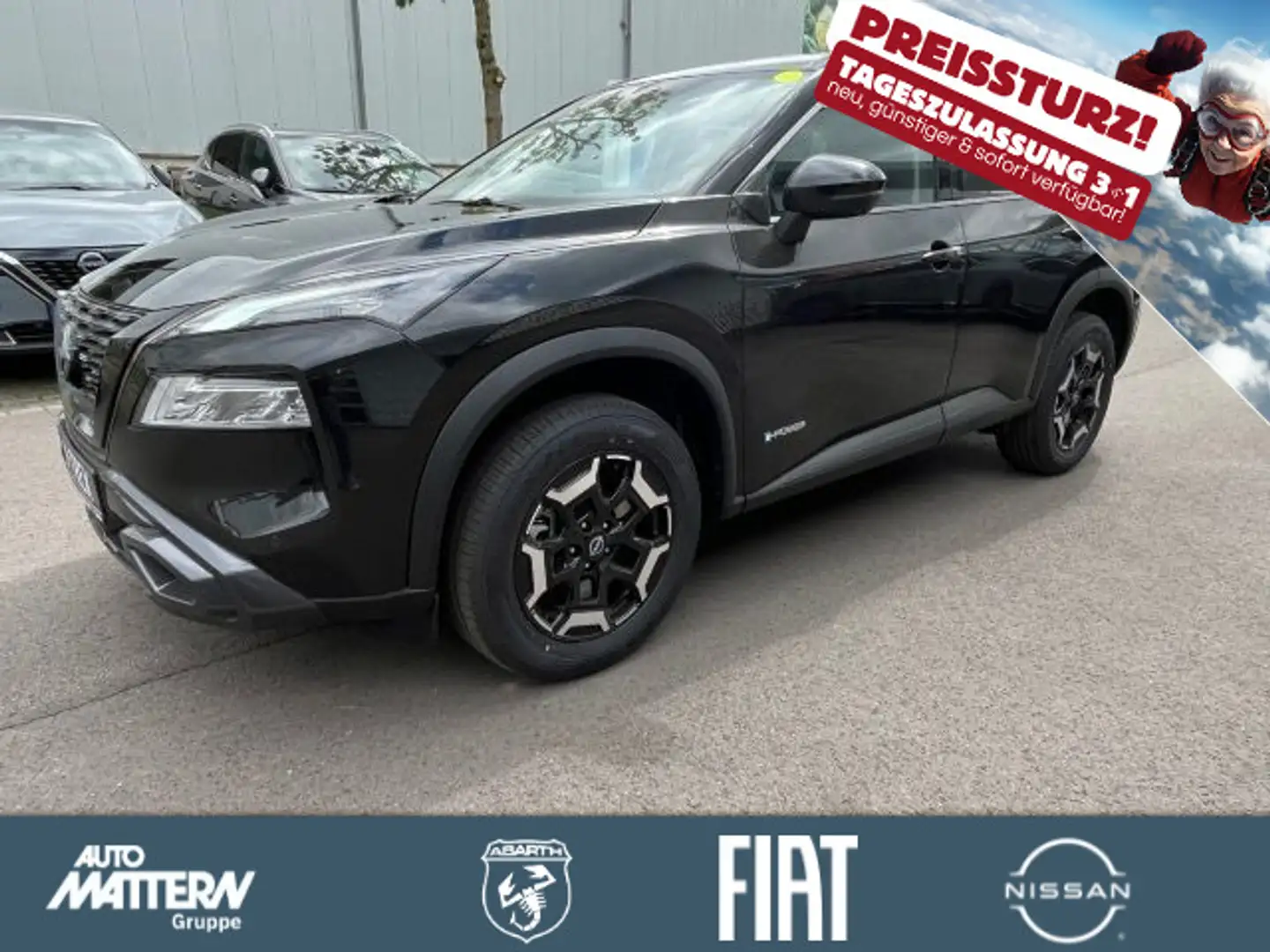 Nissan X-Trail e-4ORCE 4x4 N-Trek,LED,Navi,ProPilot Son Nero - 1