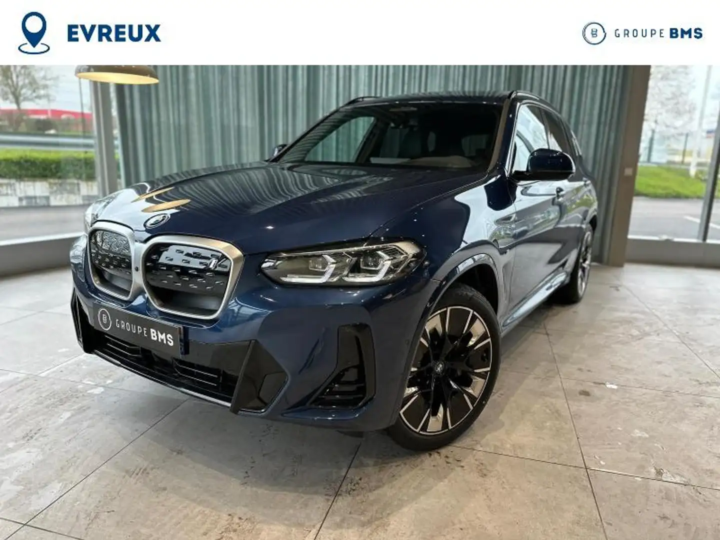 BMW iX3 M sport 286ch Impressive Blue - 1