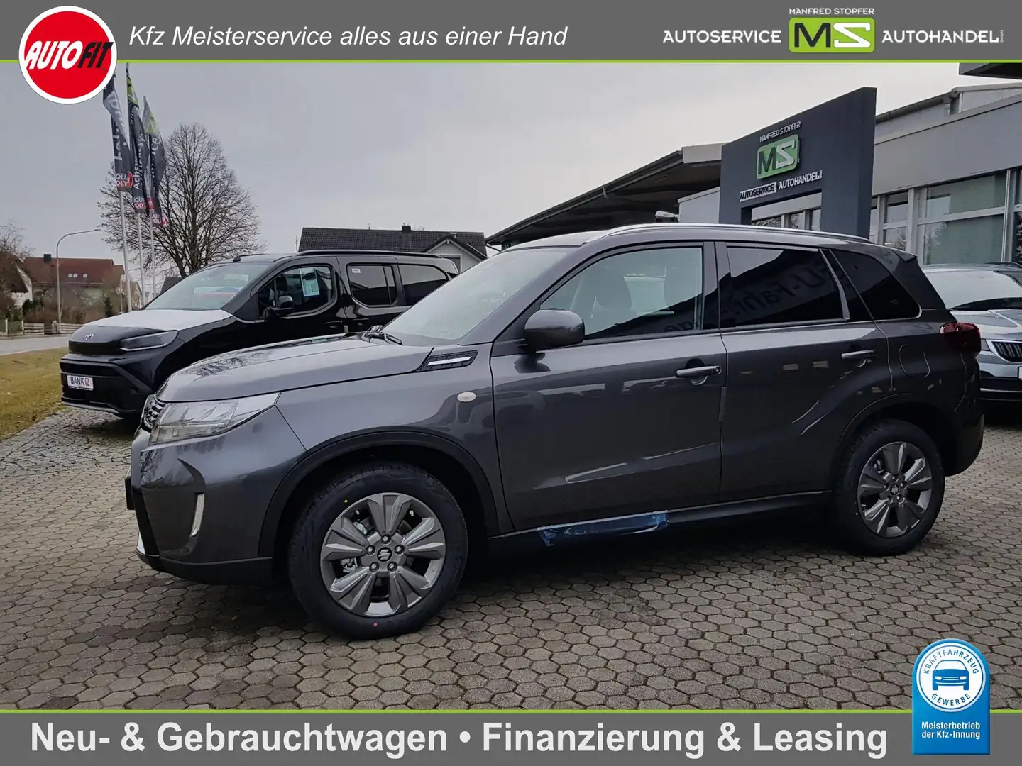 Suzuki Vitara 1.4 Mild-Hybrid Comfort 4x4ALLGRIP+NAVI+KAMERA+PDC Noir - 1