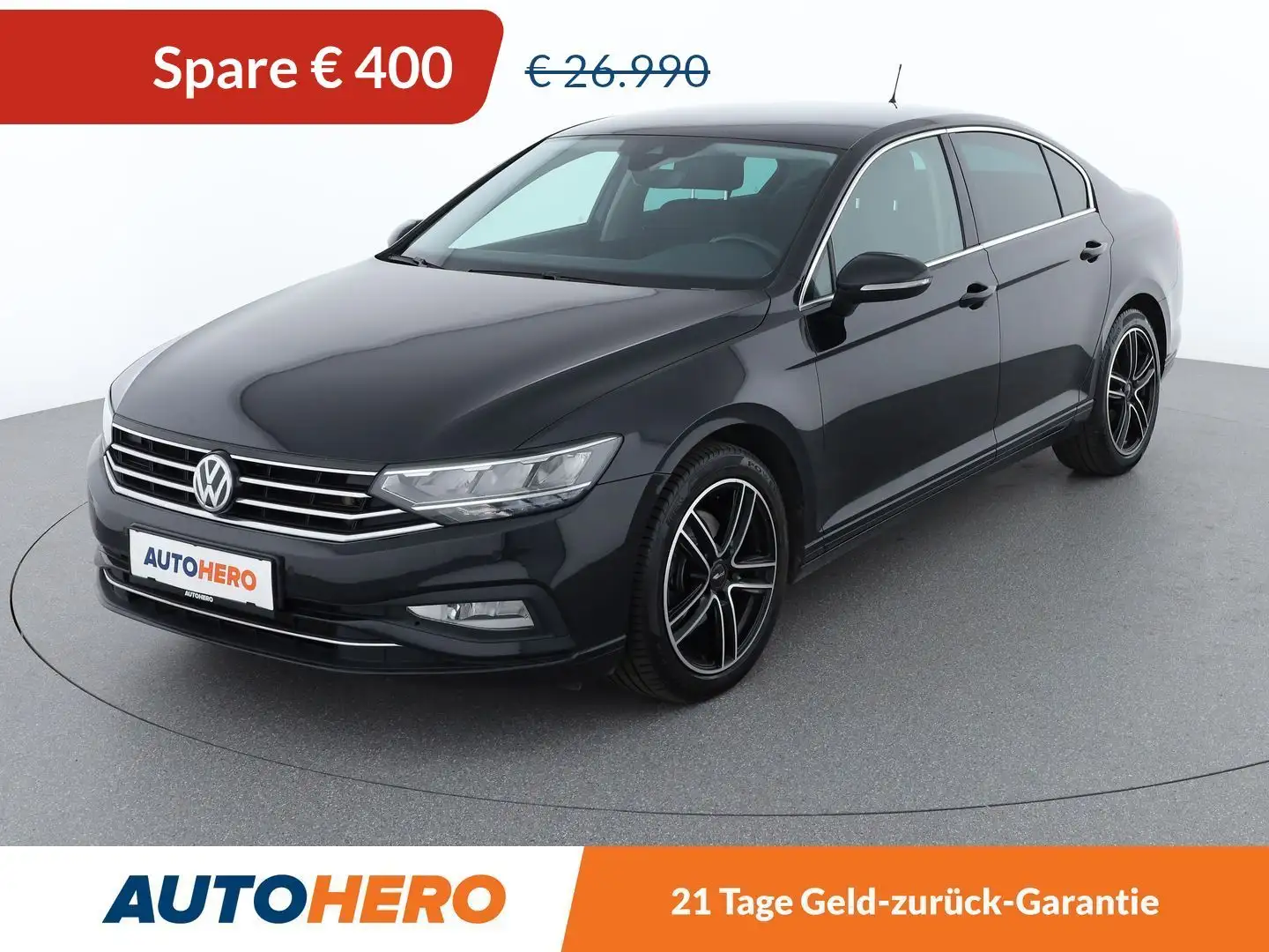Volkswagen Passat 2.0 TDI Business 4Motion Schwarz - 1