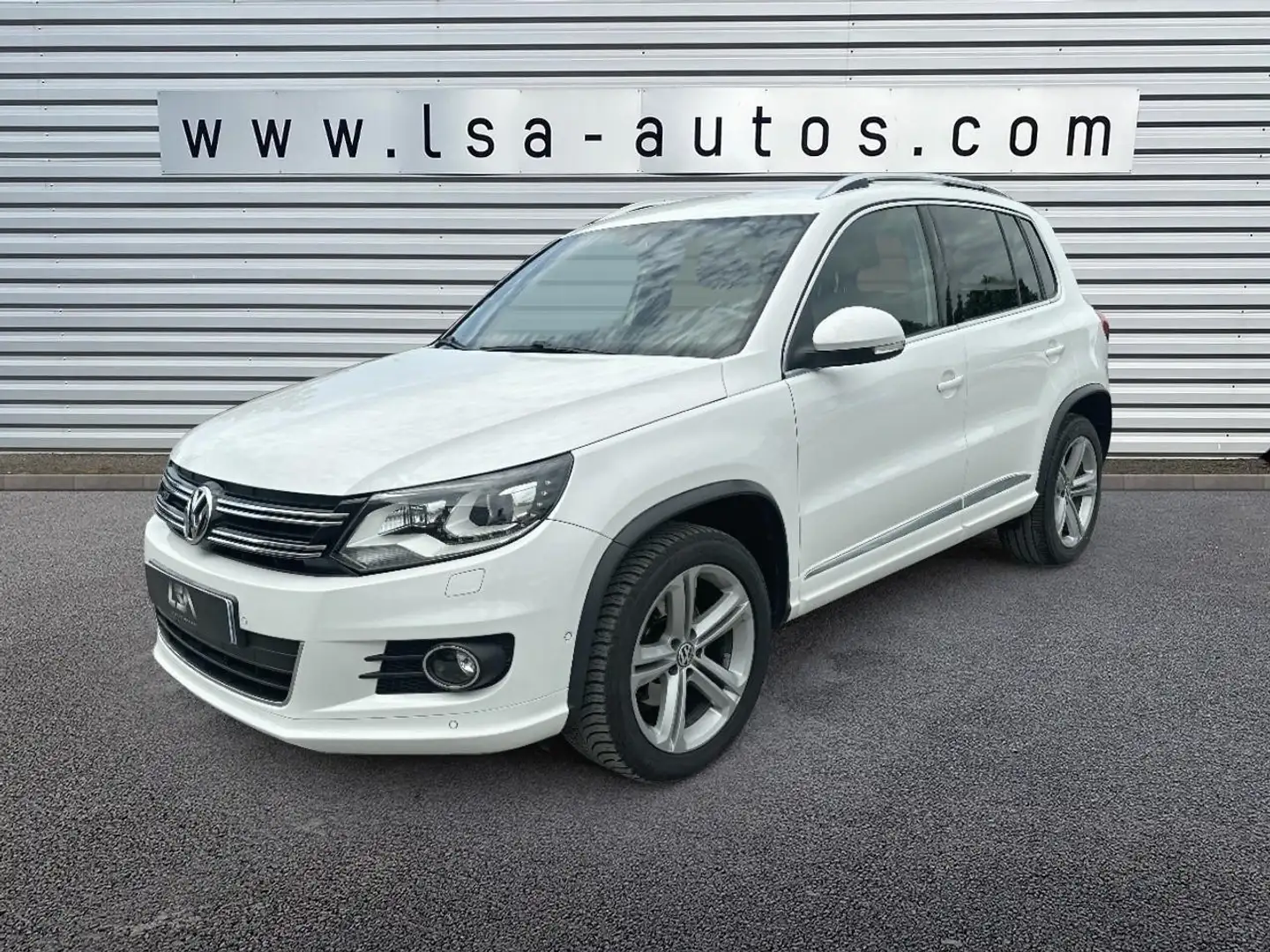 Volkswagen Tiguan 2.0 TDI BlueMotion 140 Sportline R-LINE Blanc - 1