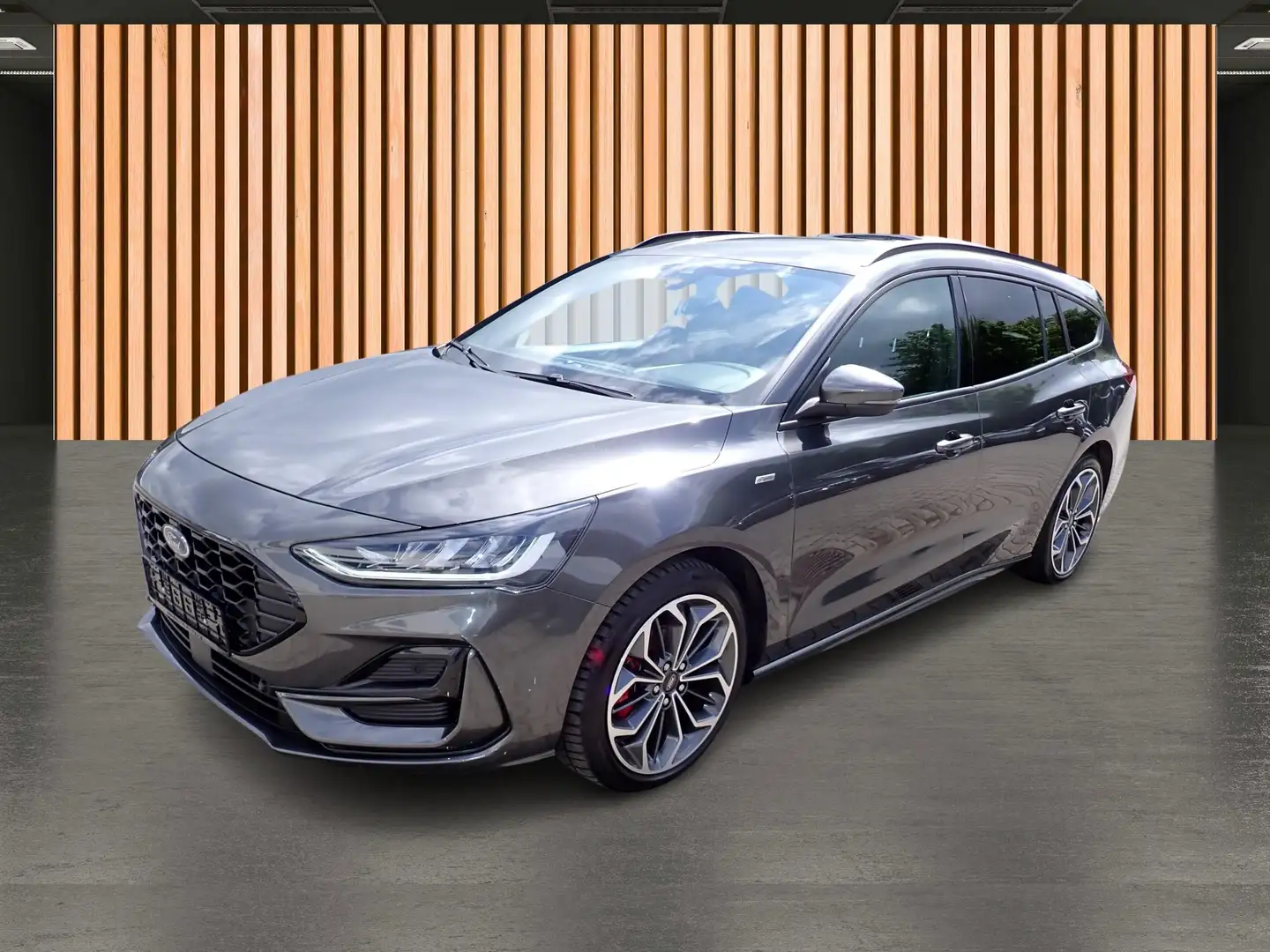 Ford Focus Turnier 1.0 EcoBoost ST-Line*ACC* Gris - 2