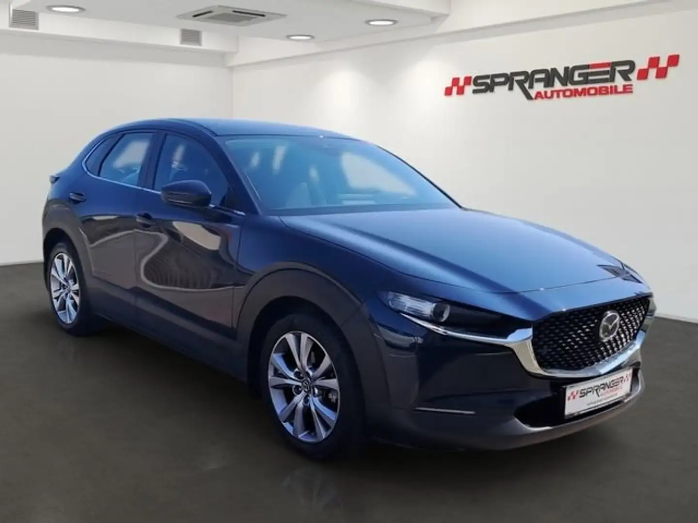 Mazda CX-30 MHybrid Navi Head-Up DAB ACC SHZ Carplay R.Kam Синій - 2
