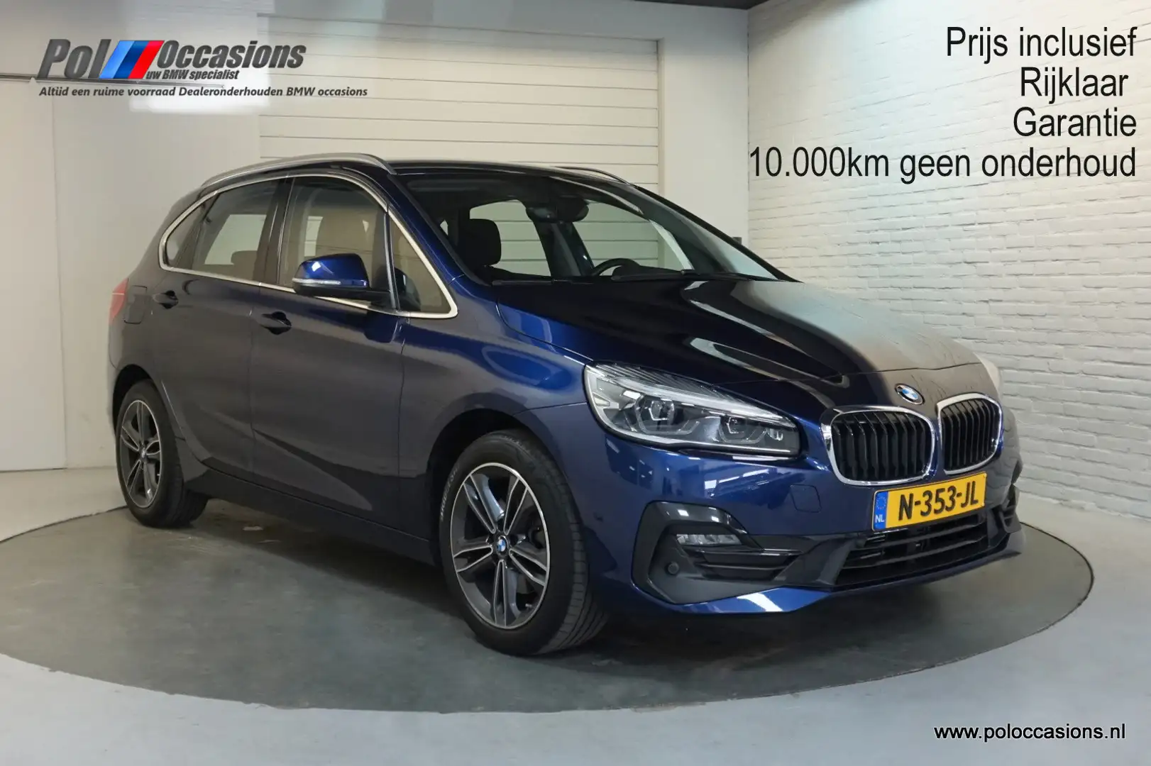 BMW 218 2-serie Active Tourer 218i Automaat | Trekhaak | S Blauw - 1