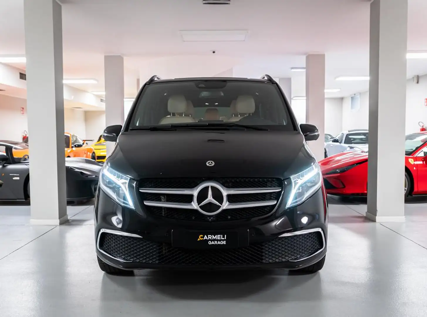 Mercedes-Benz V 300 d 4Matic Premium Long -IVA ESCLUSA-7 POSTI Schwarz - 2