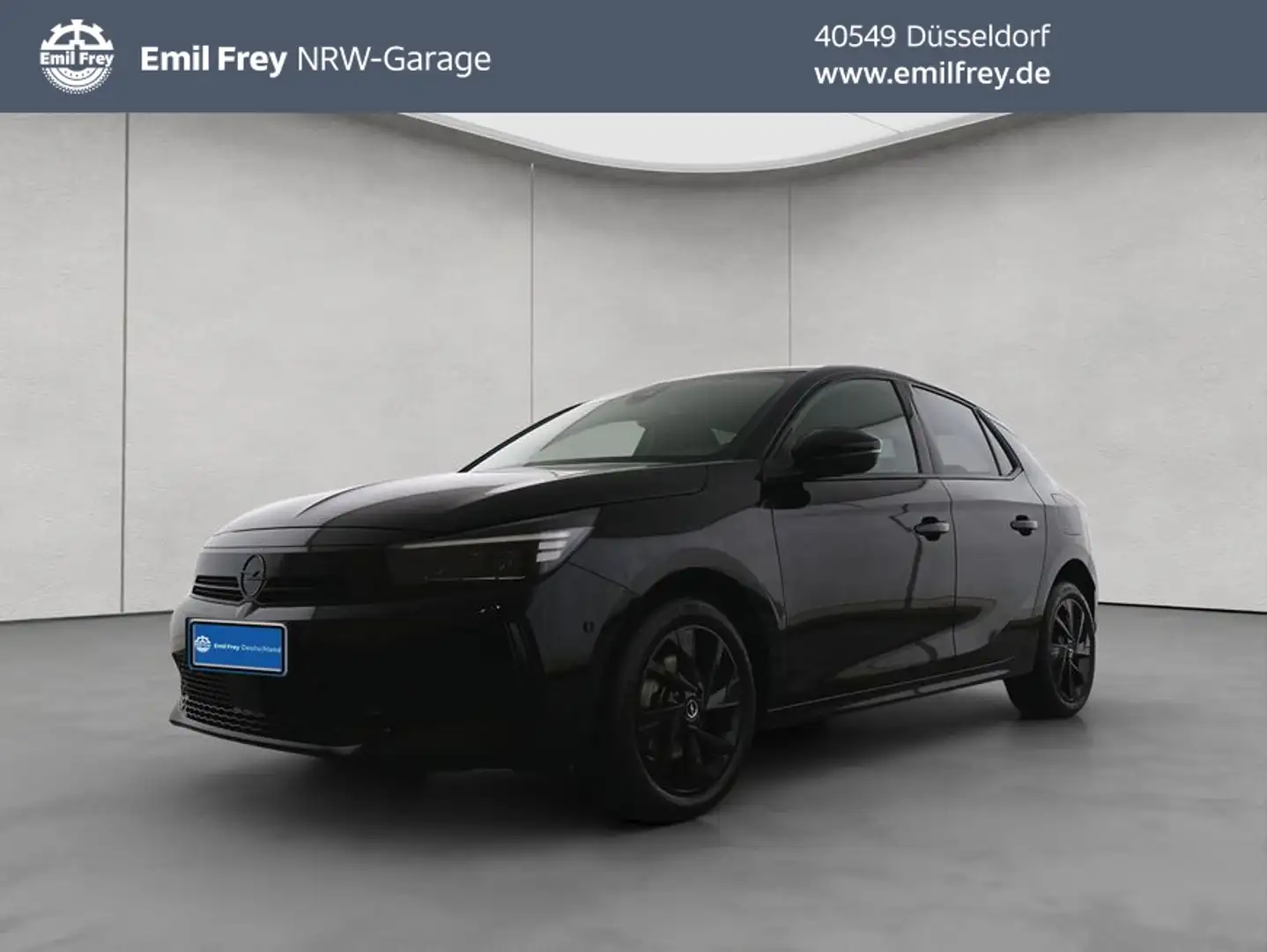 Opel Corsa 1.2 Direct Injection Turbo GS NAVI+LED+PDC+R Noir - 1