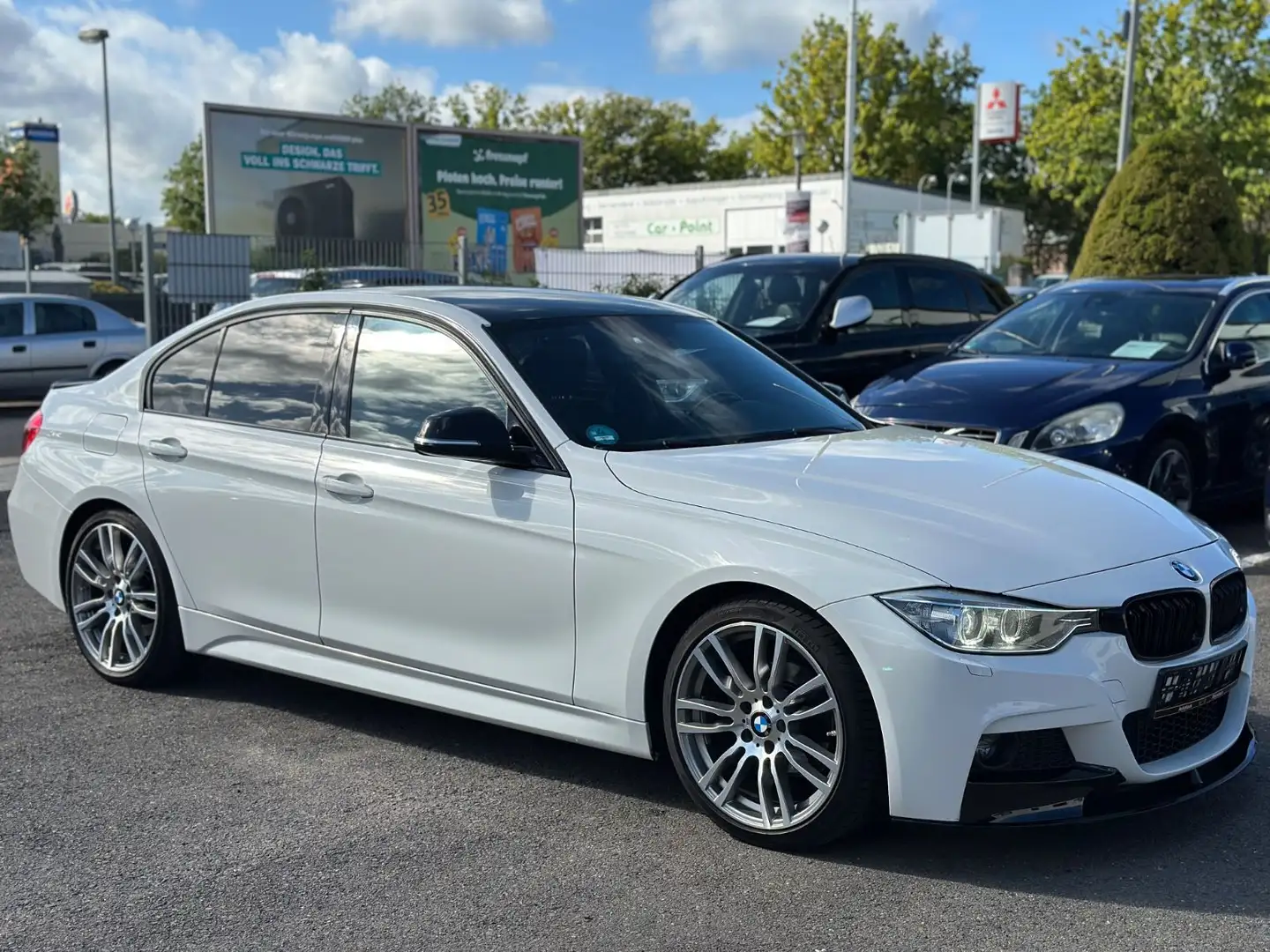 BMW 320 i M-PAKET-VOLL SCHECKHEFT- MIT GARANTIE Blanco - 1
