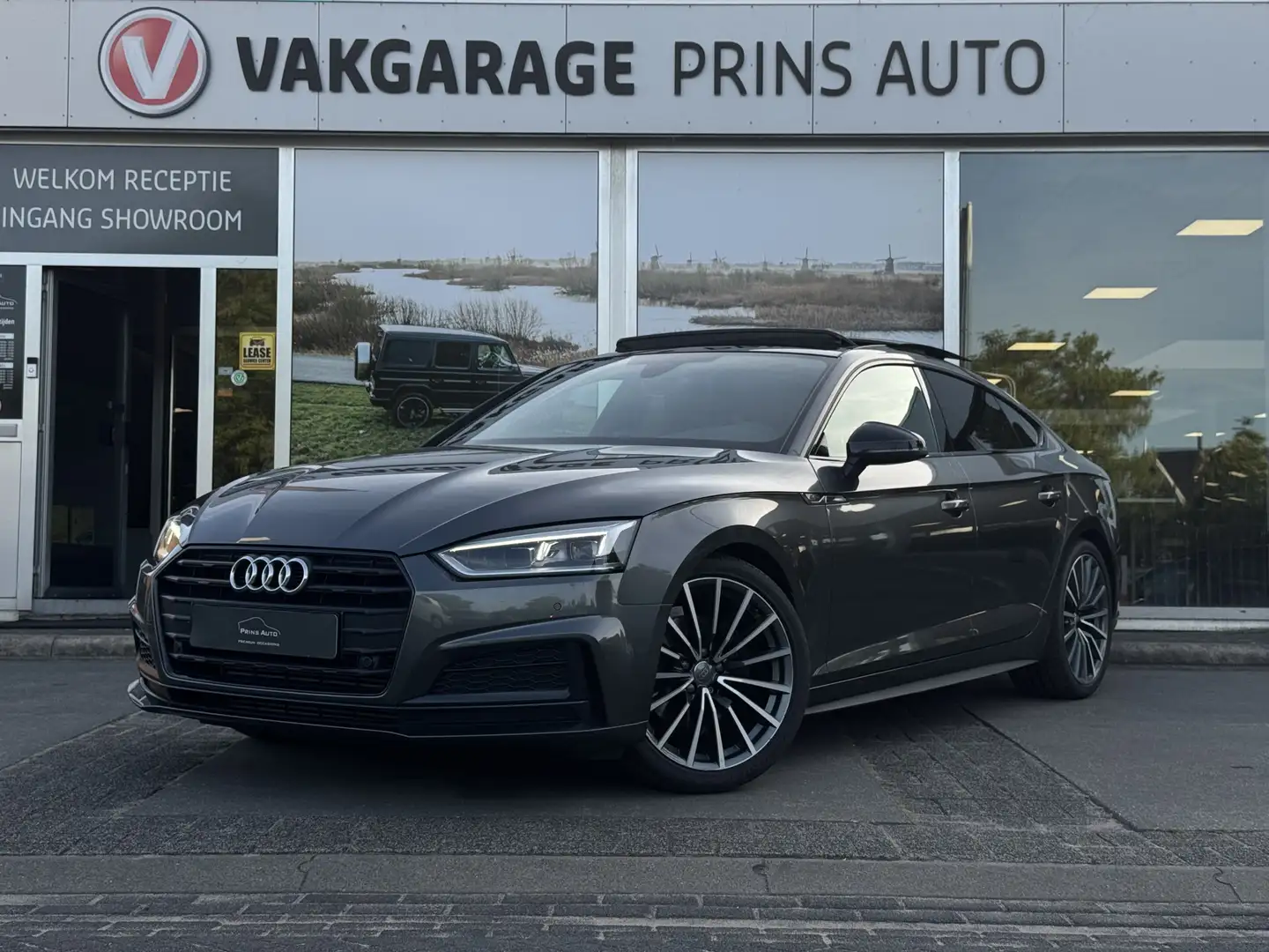 Audi A5 Sportback 40 TFSI Sport S-line black edition |PANO Grijs - 1