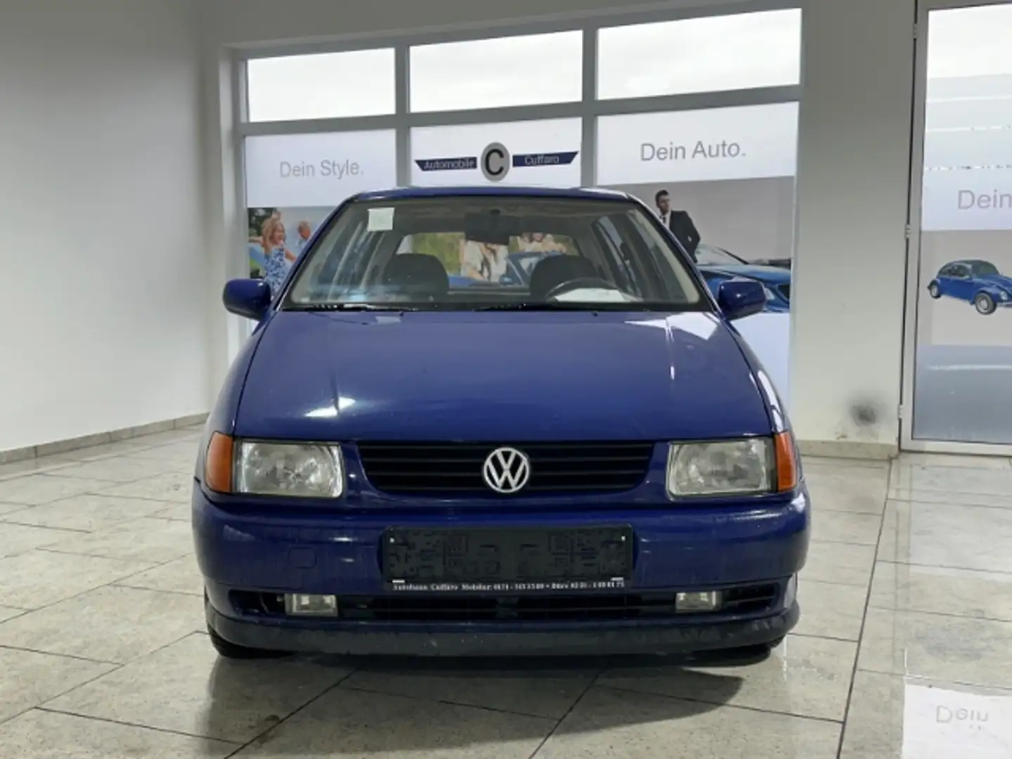 Volkswagen Polo III Automatik el.SP teilb.Rücksb NSW  ABS Servo Ai Bleu - 1