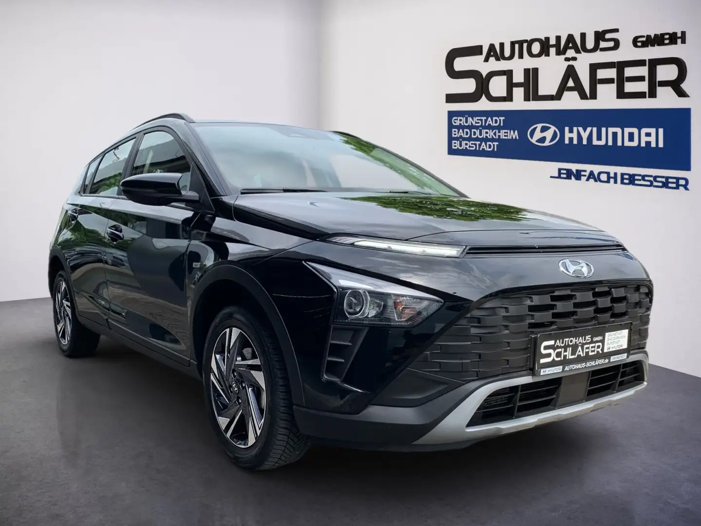 Hyundai BAYON 1.0 T-GDI 7-DCT Trend Mild-Hybrid Schwarz - 2