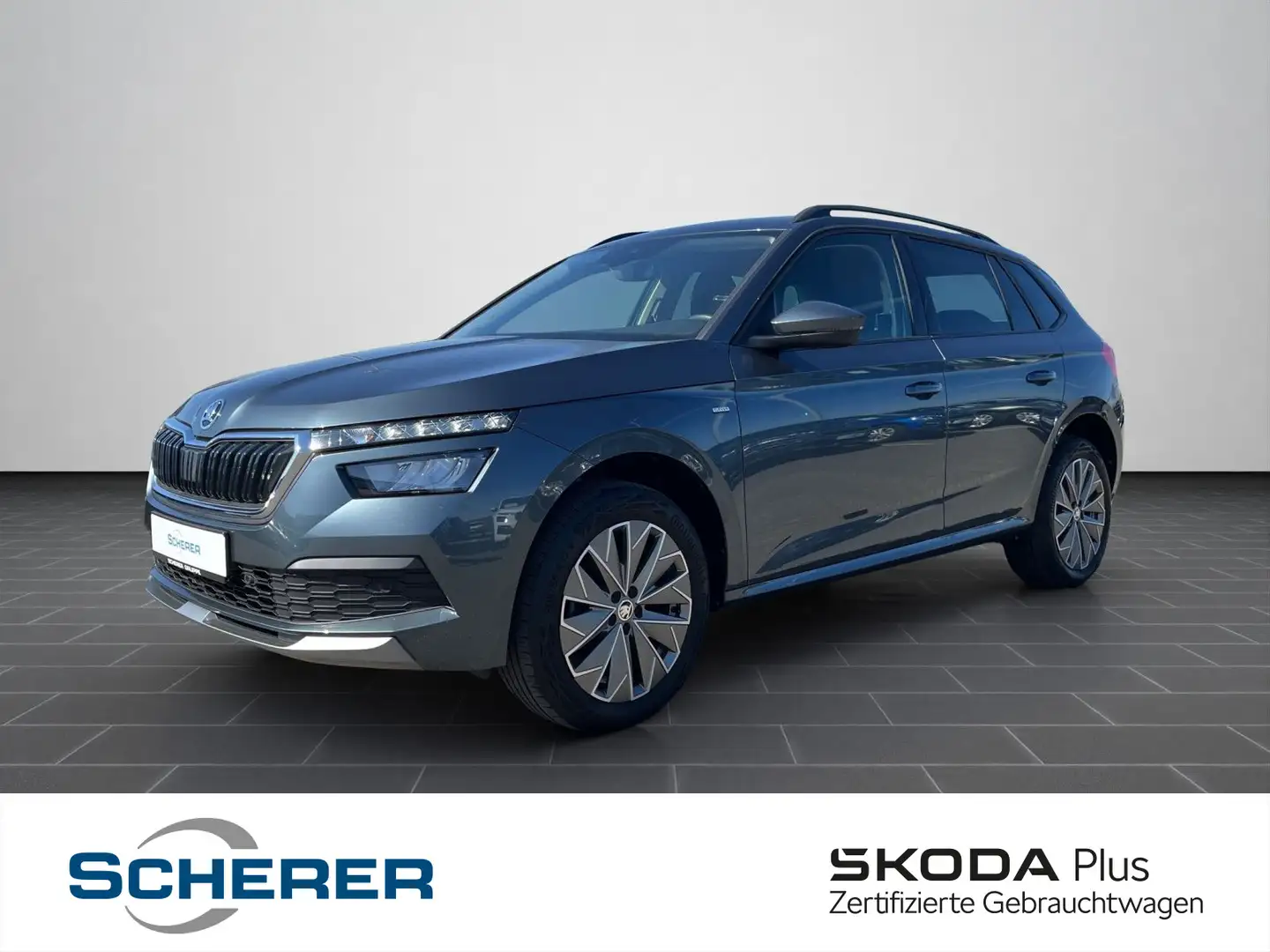 Skoda Kamiq Clever 1,0TSI 110PS DSG KAM Apple CarPlay Grau - 1