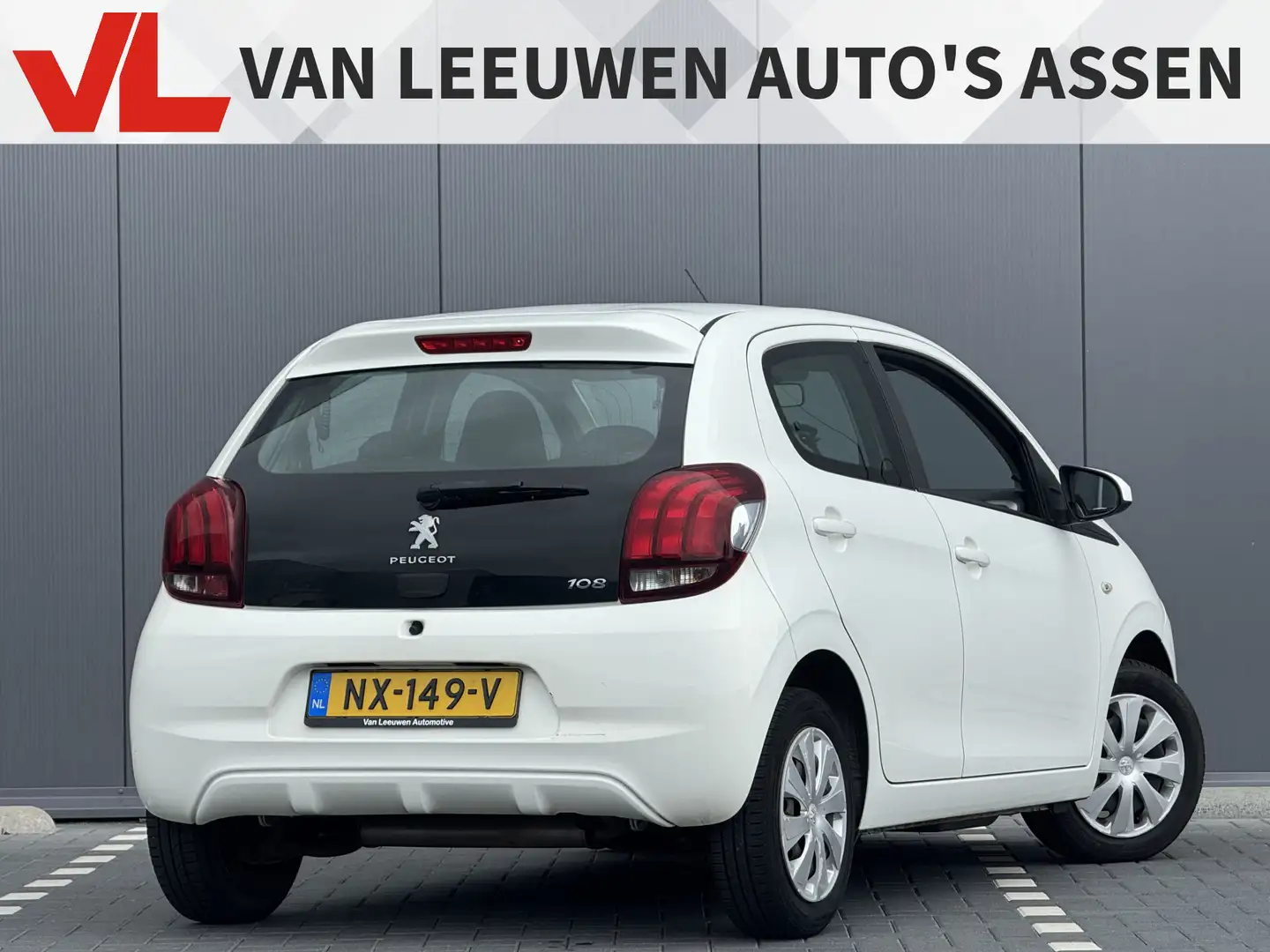 Peugeot 108 1.0 e-VTi Active | Airco | 5-deurs | Zuinig rijden Rood - 2