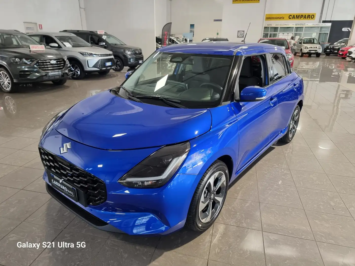 Suzuki Swift 1.2h Top 2wd KM0 OK NEOPATENTATI Blu/Azzurro - 1