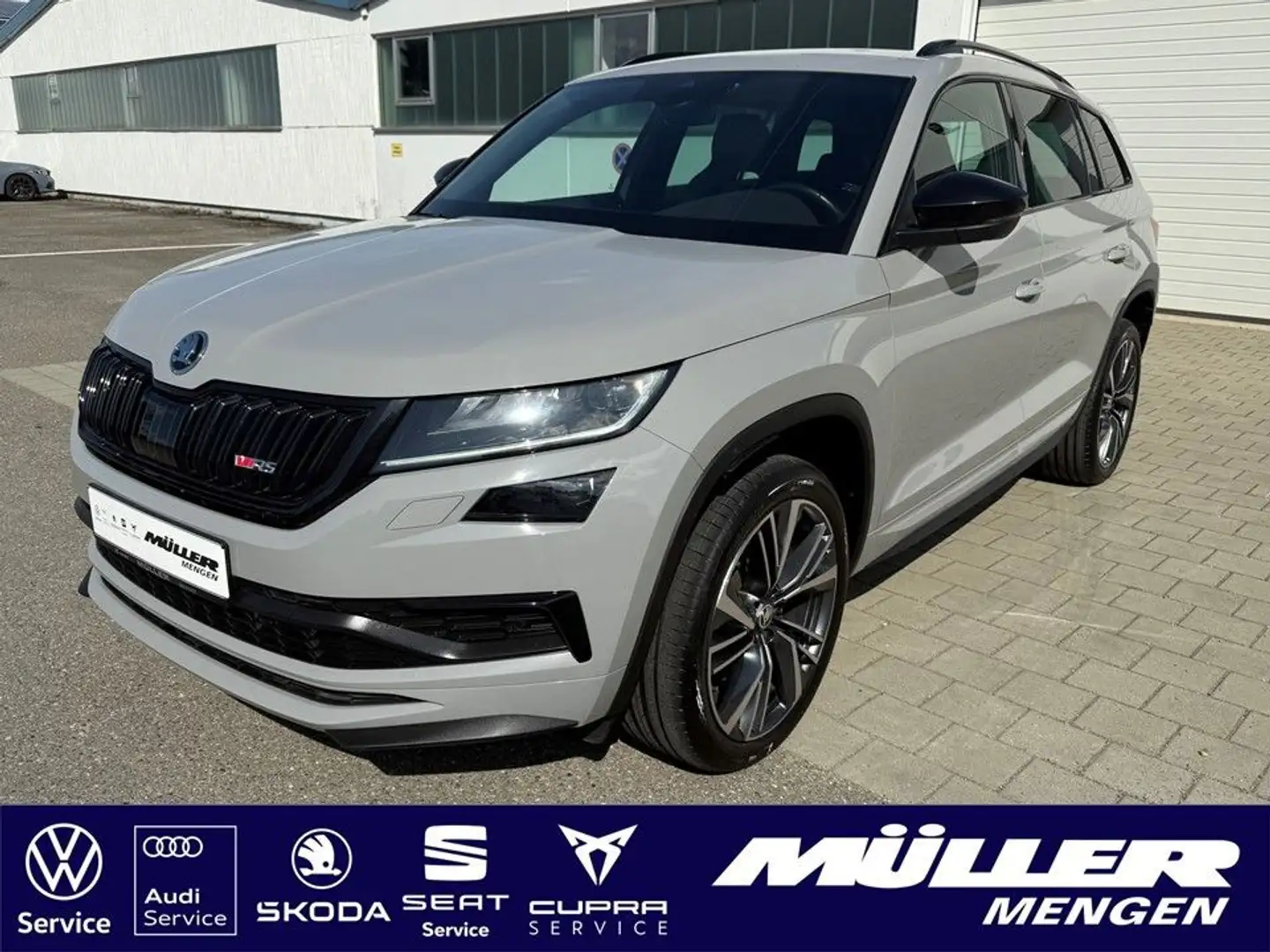 Skoda Kodiaq RS 4x4 AHK-2.5t|Columbus|Standheizung|ACC Grau - 1