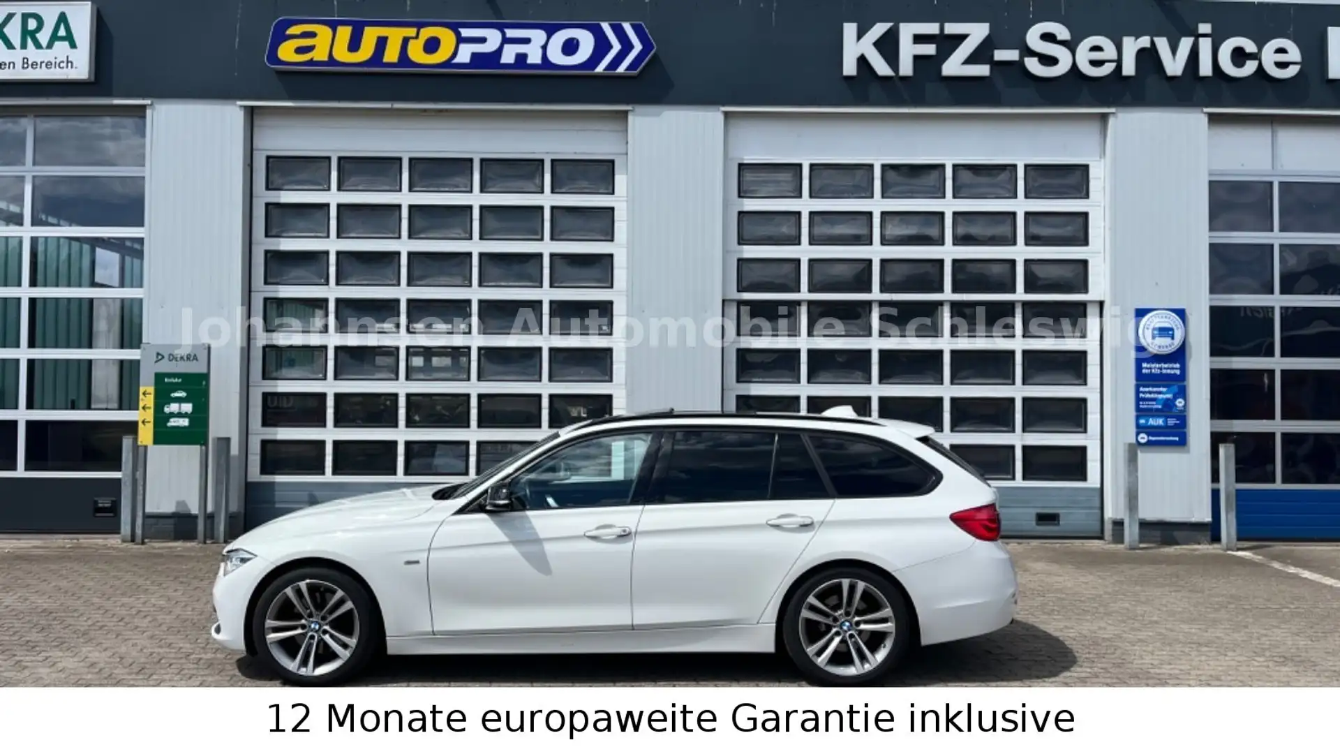 BMW 325 Touring 325 d Sport Line, LED,Leder,AHK,GSD,Navi Weiß - 1