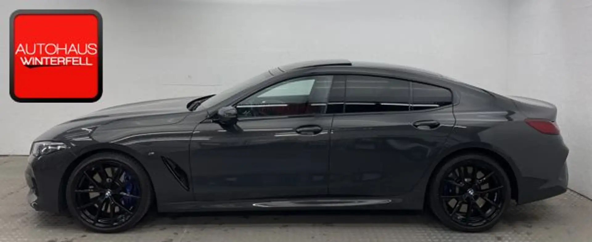 BMW M850 i xDrive Gran Coupe PANO+LASER+GLAS+SOFT+ Šedá - 2