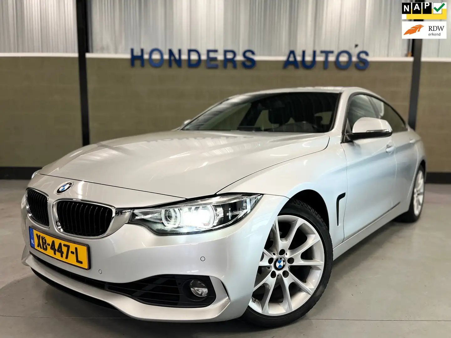 BMW 418 4-serie Gran Coupé 418i High Executive I M-SPORT I Gris - 1
