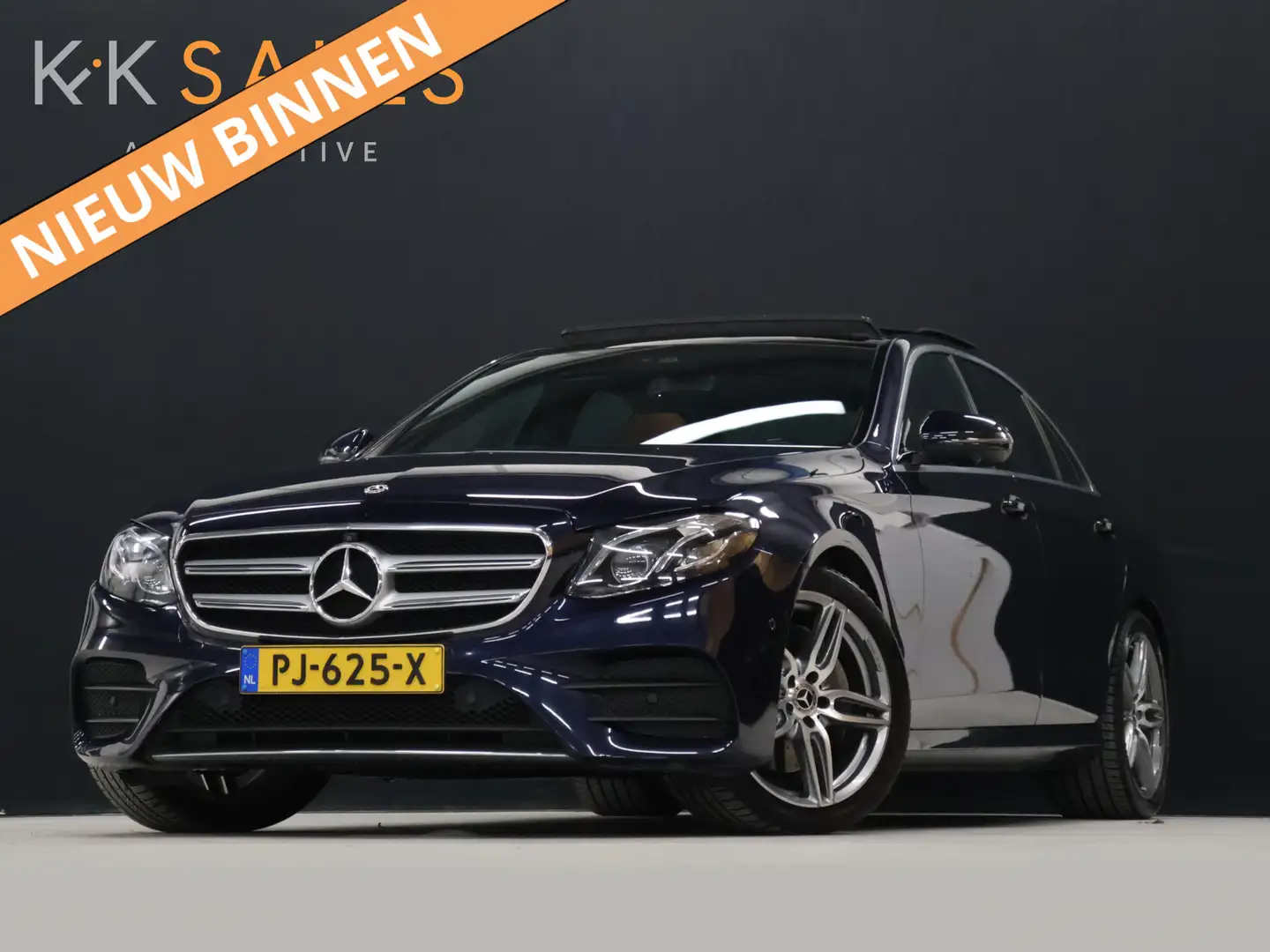 Mercedes-Benz E 200 Business Solution [SCHUIFKANTELDAK, APPLE CARPLAY, Blauw - 1