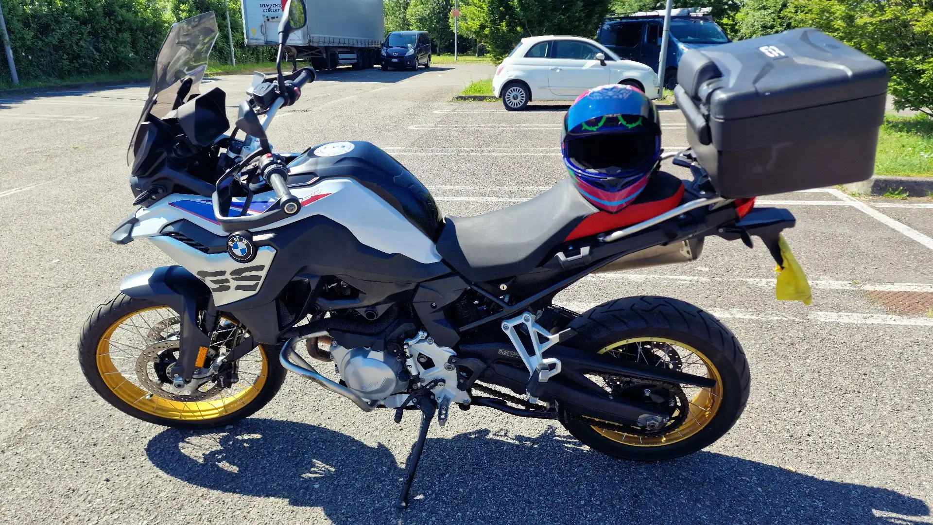 BMW F 850 GS Blanc - 2